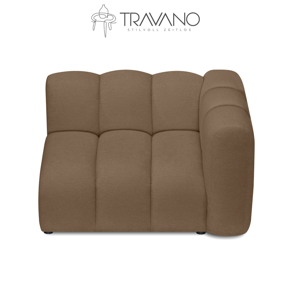 Gerades rechtes Element für das modulare Sofa Gerard