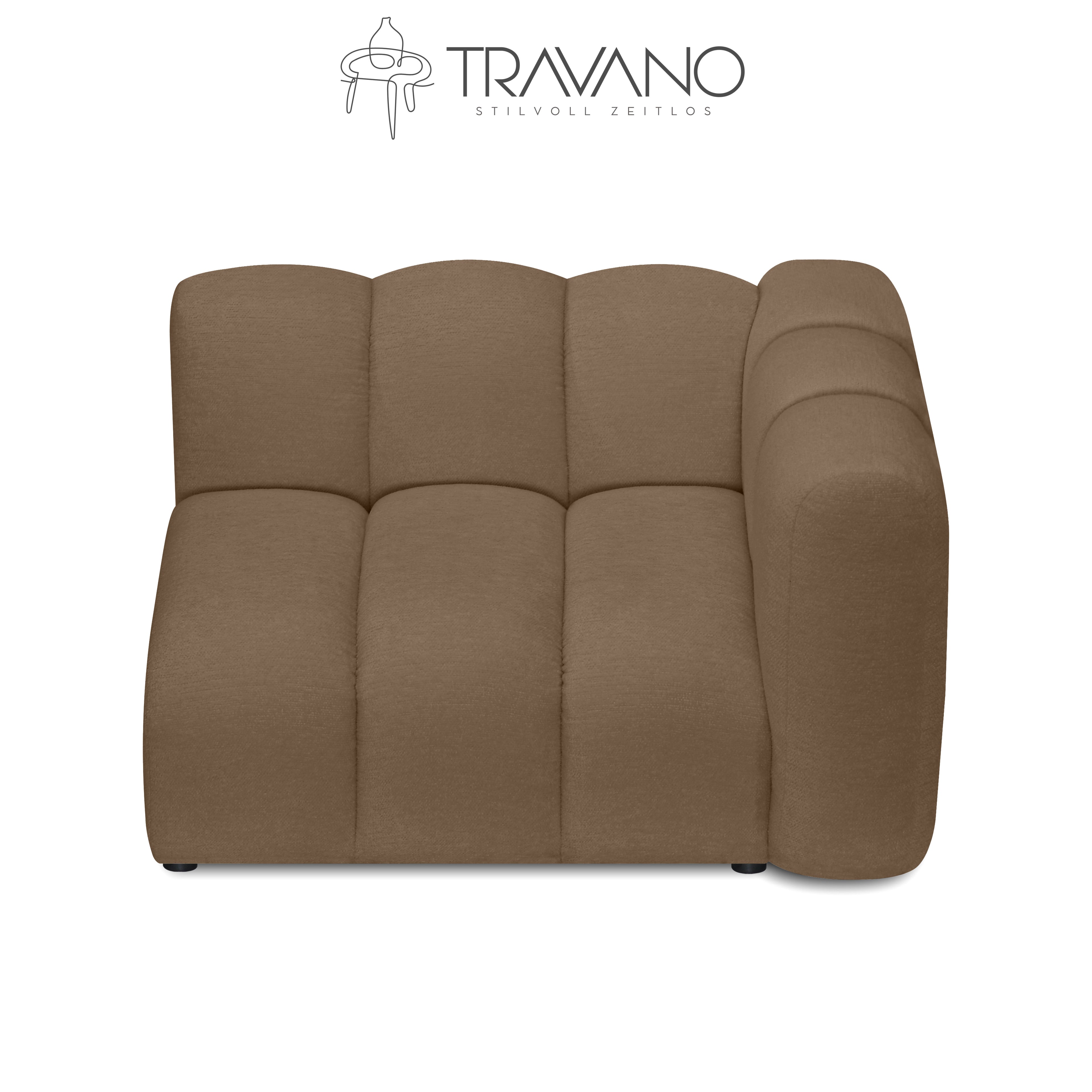 Gerades rechtes Element für das modulare Sofa Gerard