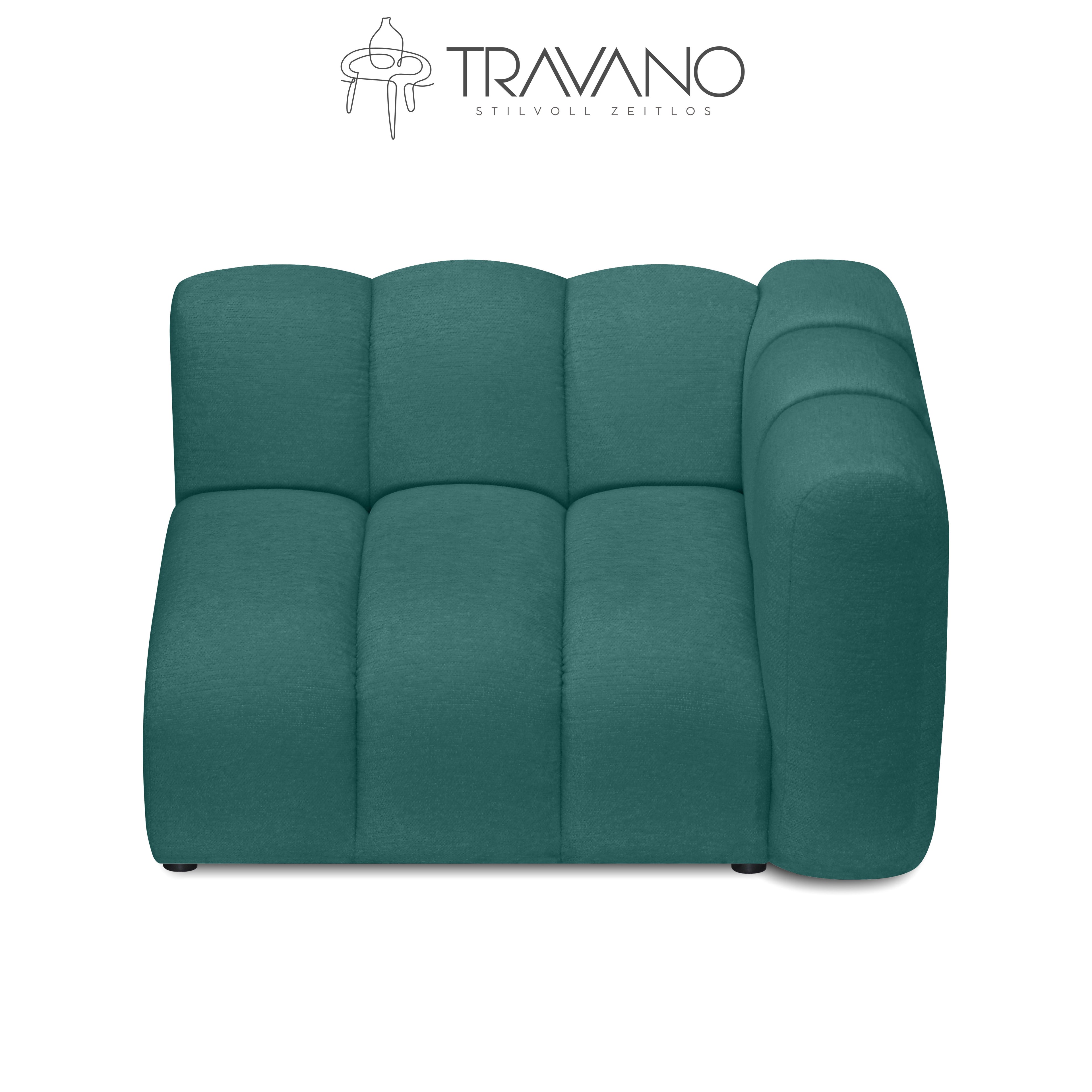 Gerades rechtes Element für das modulare Sofa Gerard