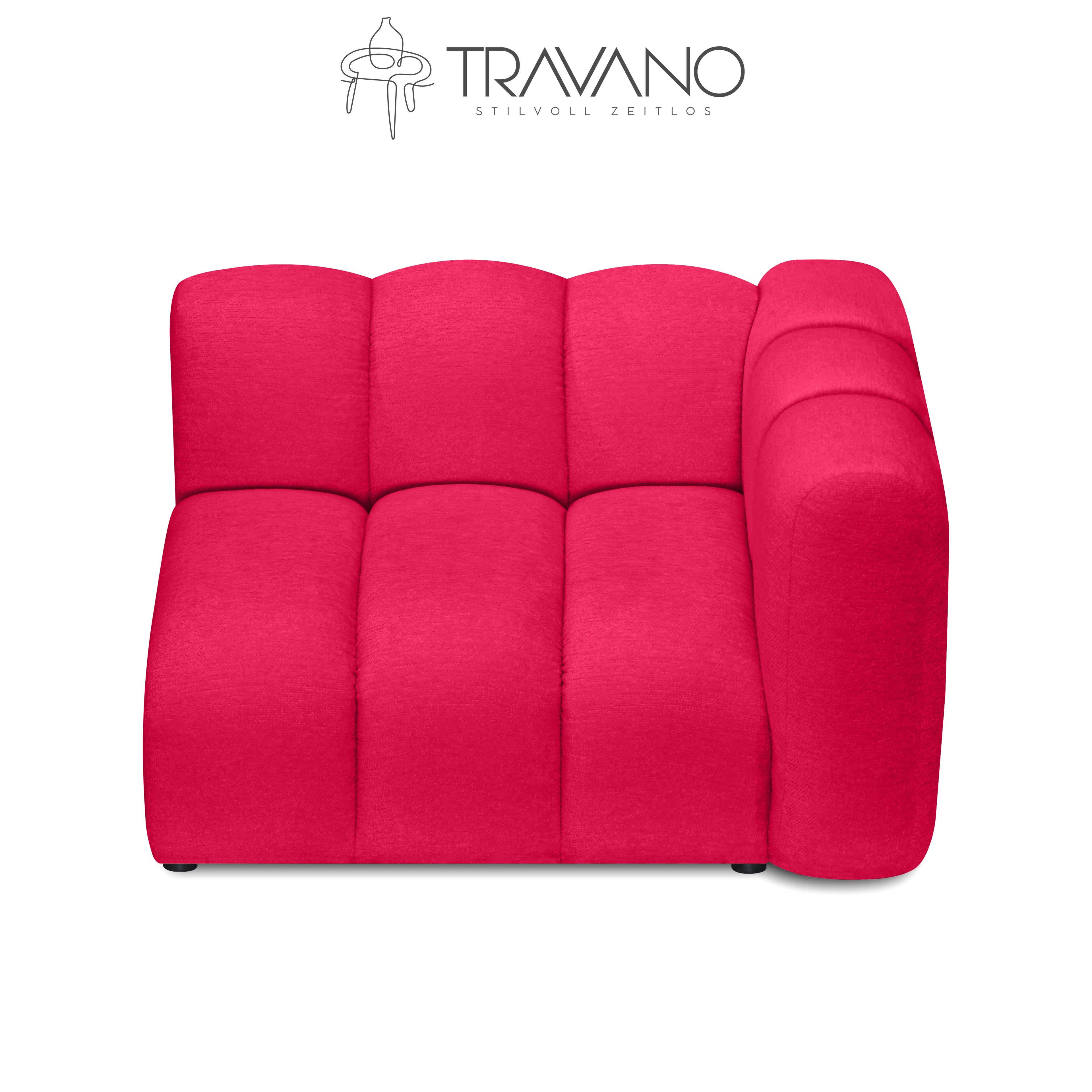 Gerades rechtes Element für das modulare Sofa Gerard