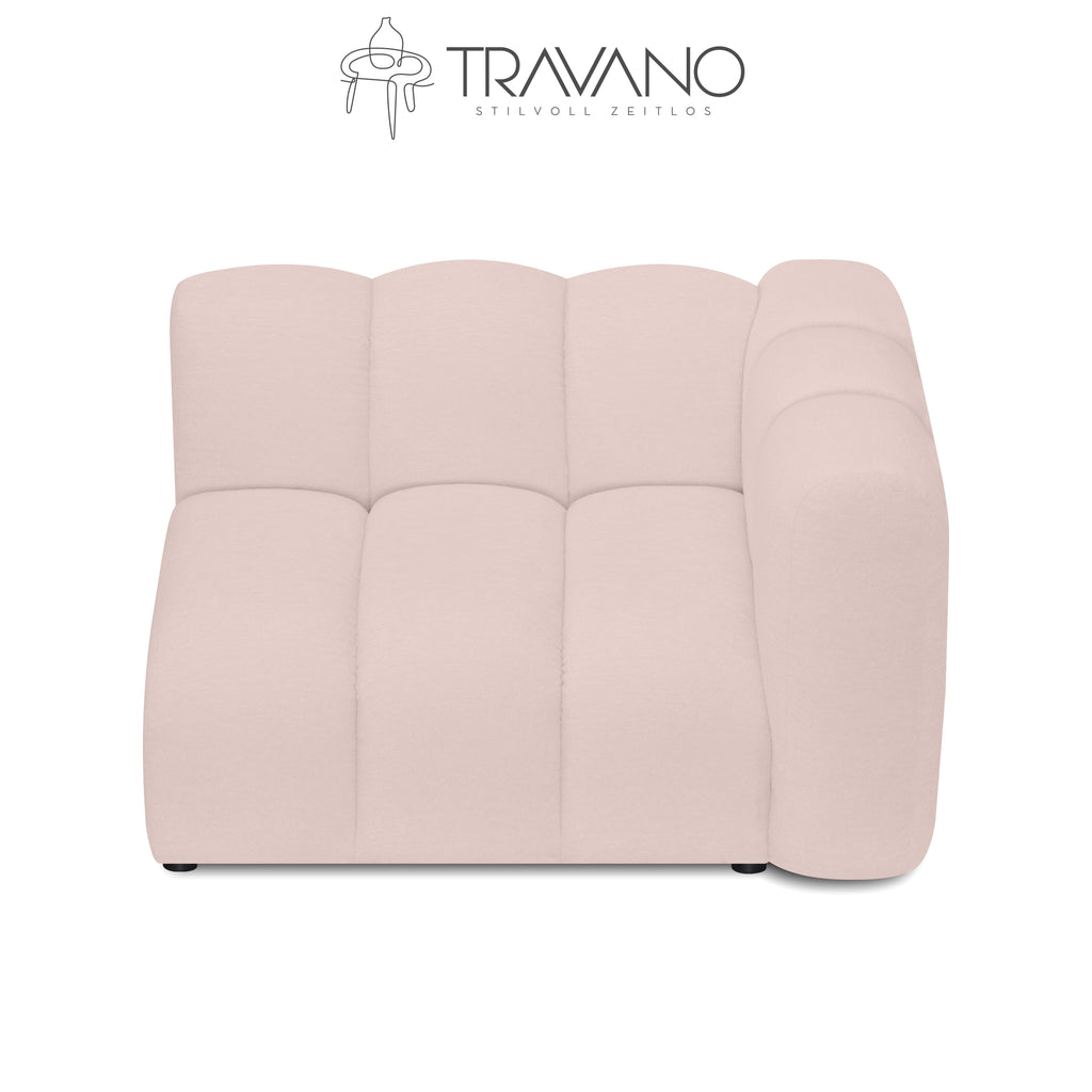 Gerades rechtes Element für das modulare Sofa Gerard