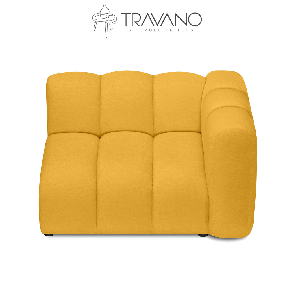 Gerades rechtes Element für das modulare Sofa Gerard