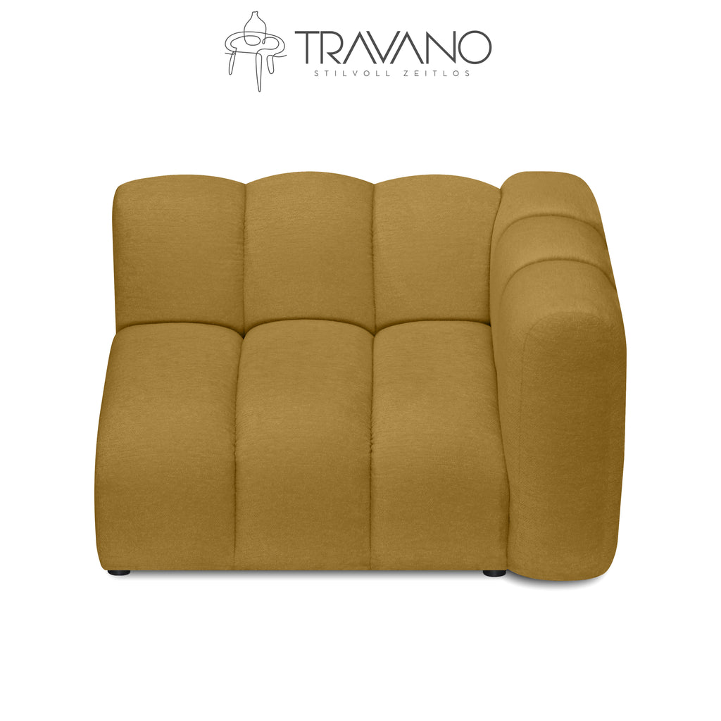 Gerades rechtes Element für das modulare Sofa Gerard