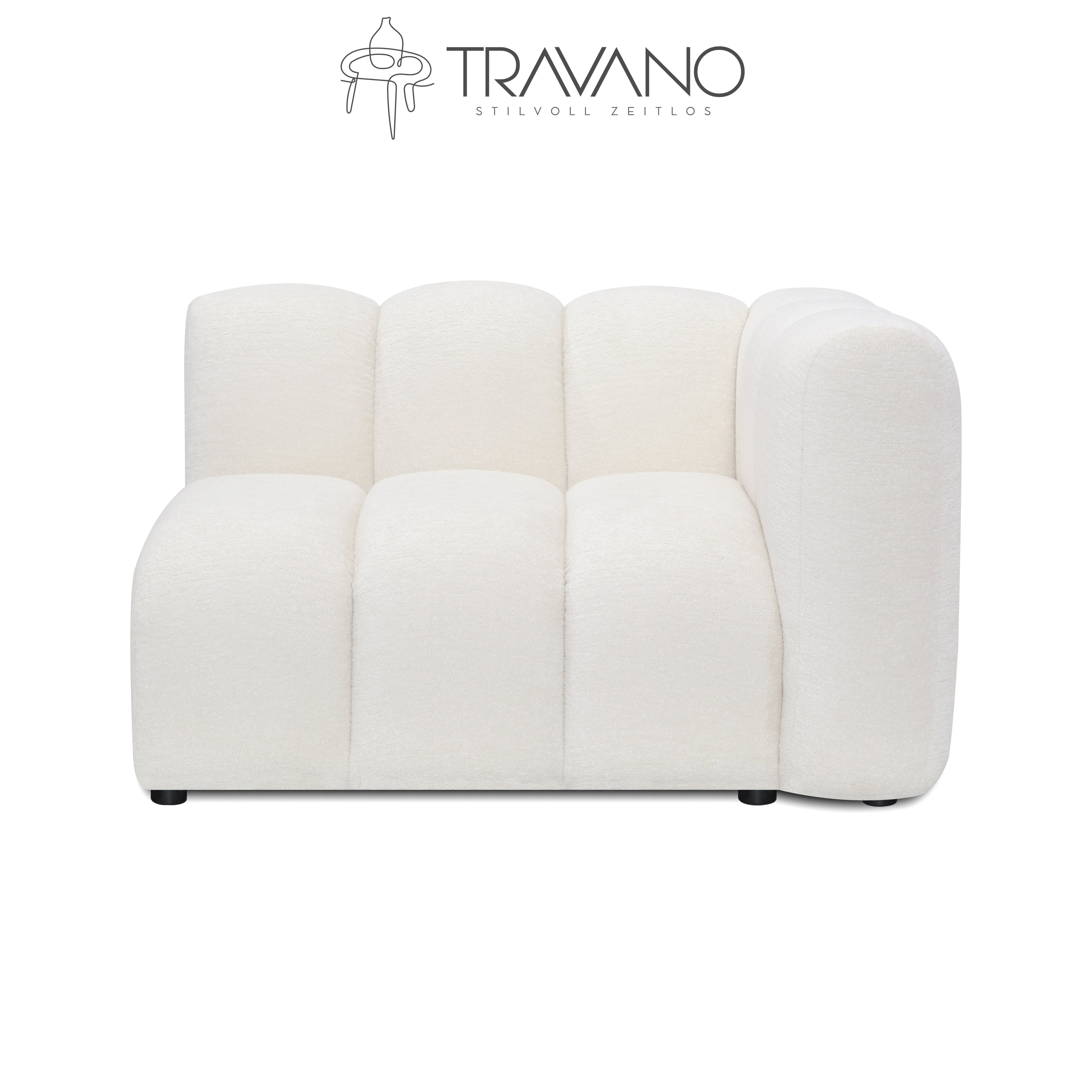Gerades rechtes Element für das modulare Sofa Gerard