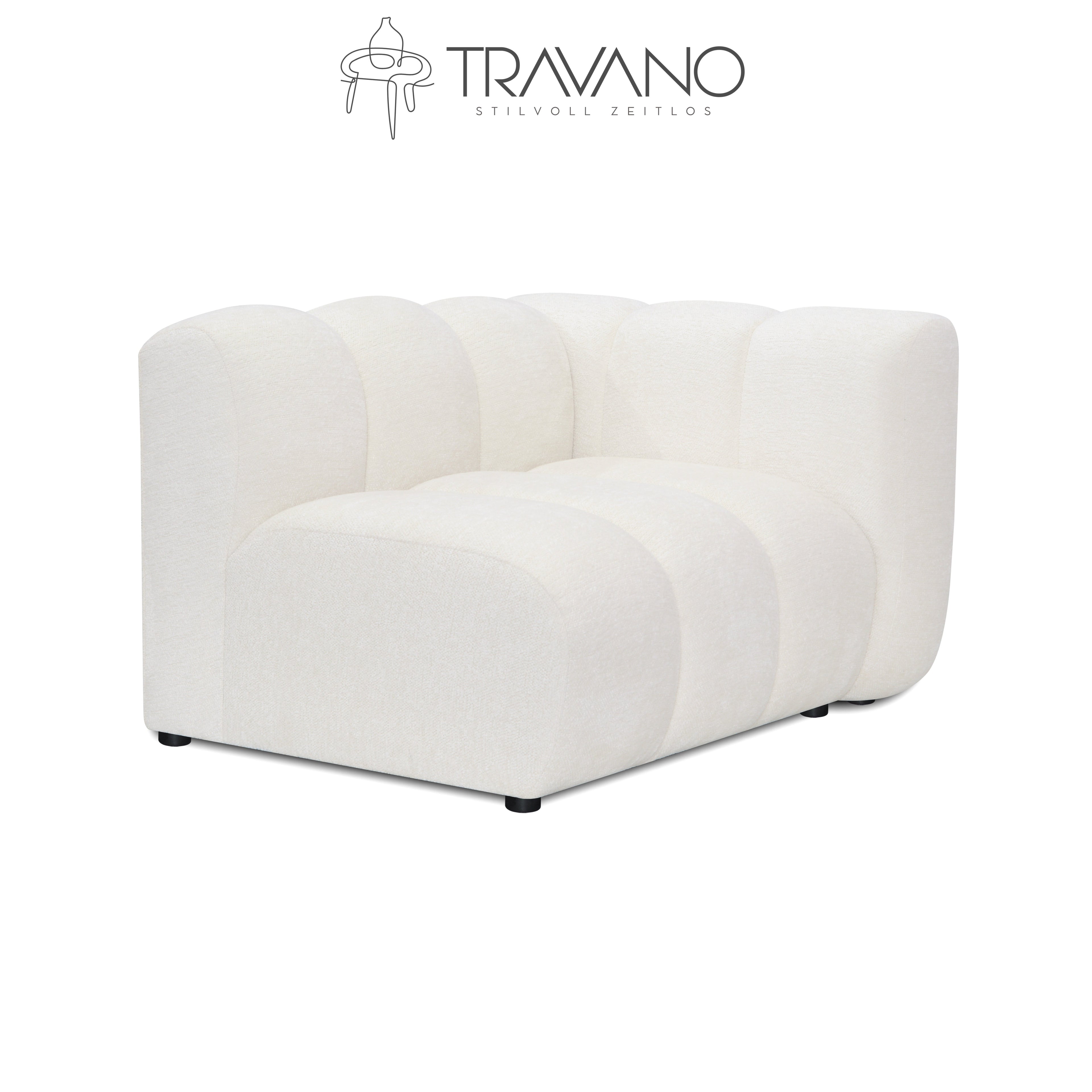 Gerades rechtes Element für das modulare Sofa Gerard