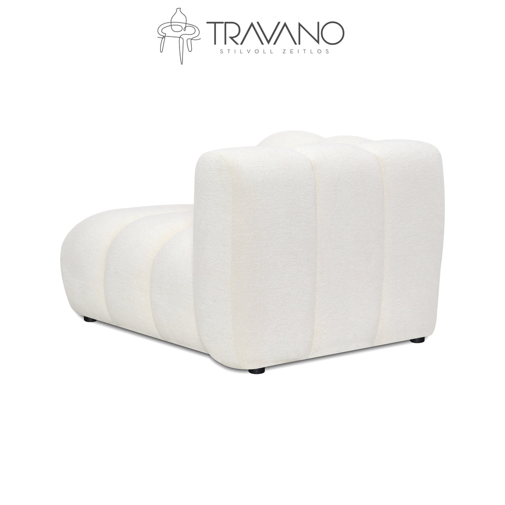 Gerades rechtes Element für das modulare Sofa Gerard