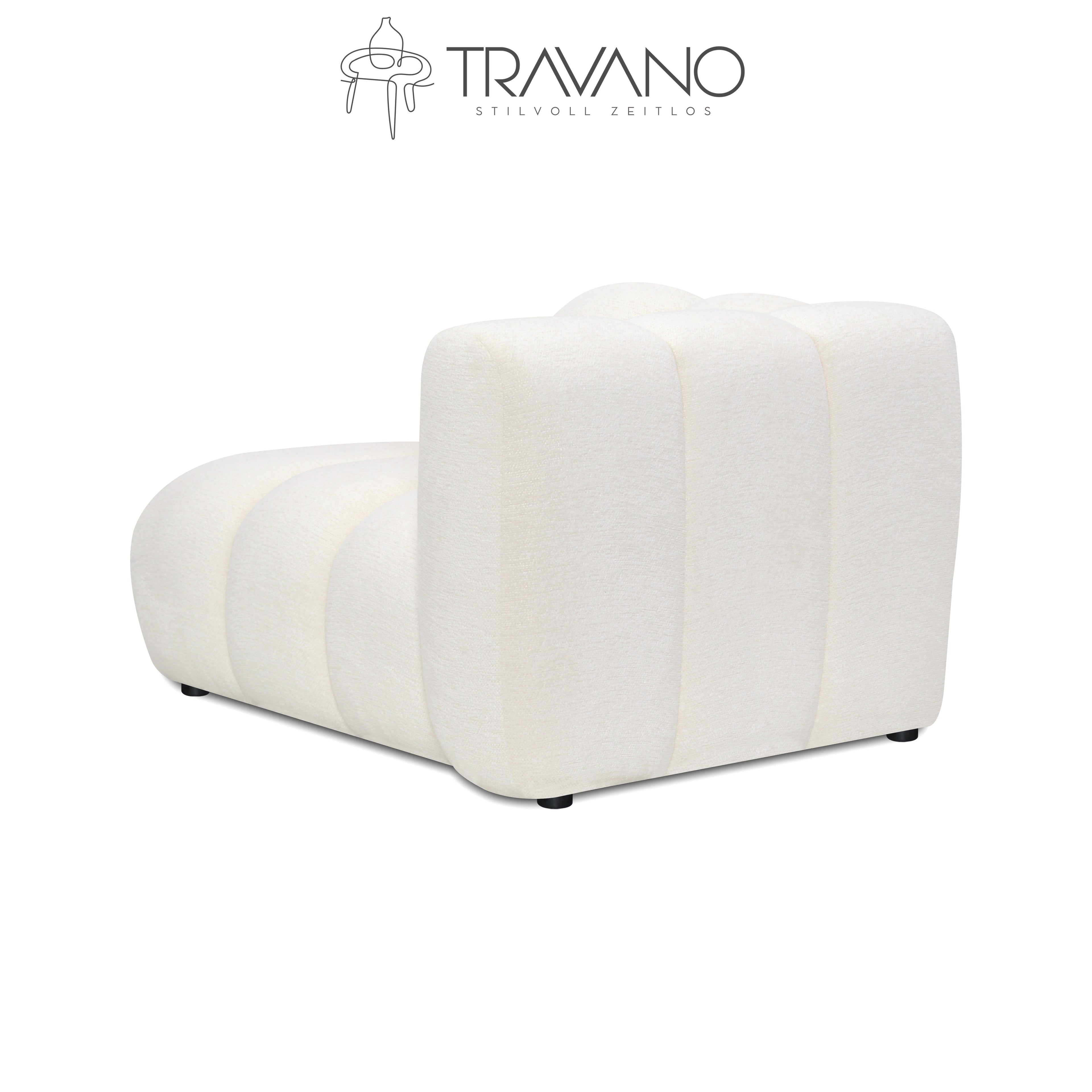 Gerades rechtes Element für das modulare Sofa Gerard