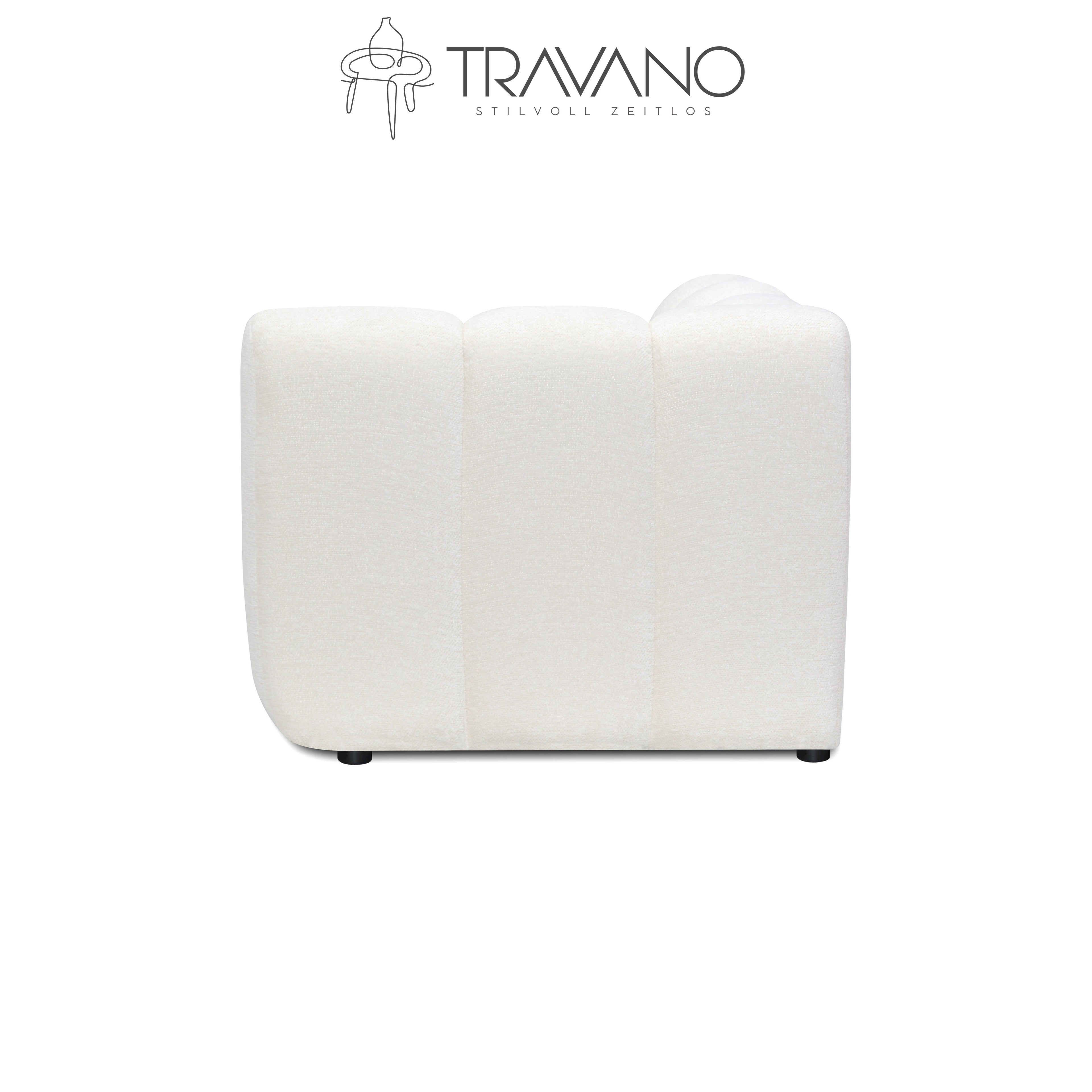 Gerades rechtes Element für das modulare Sofa Gerard