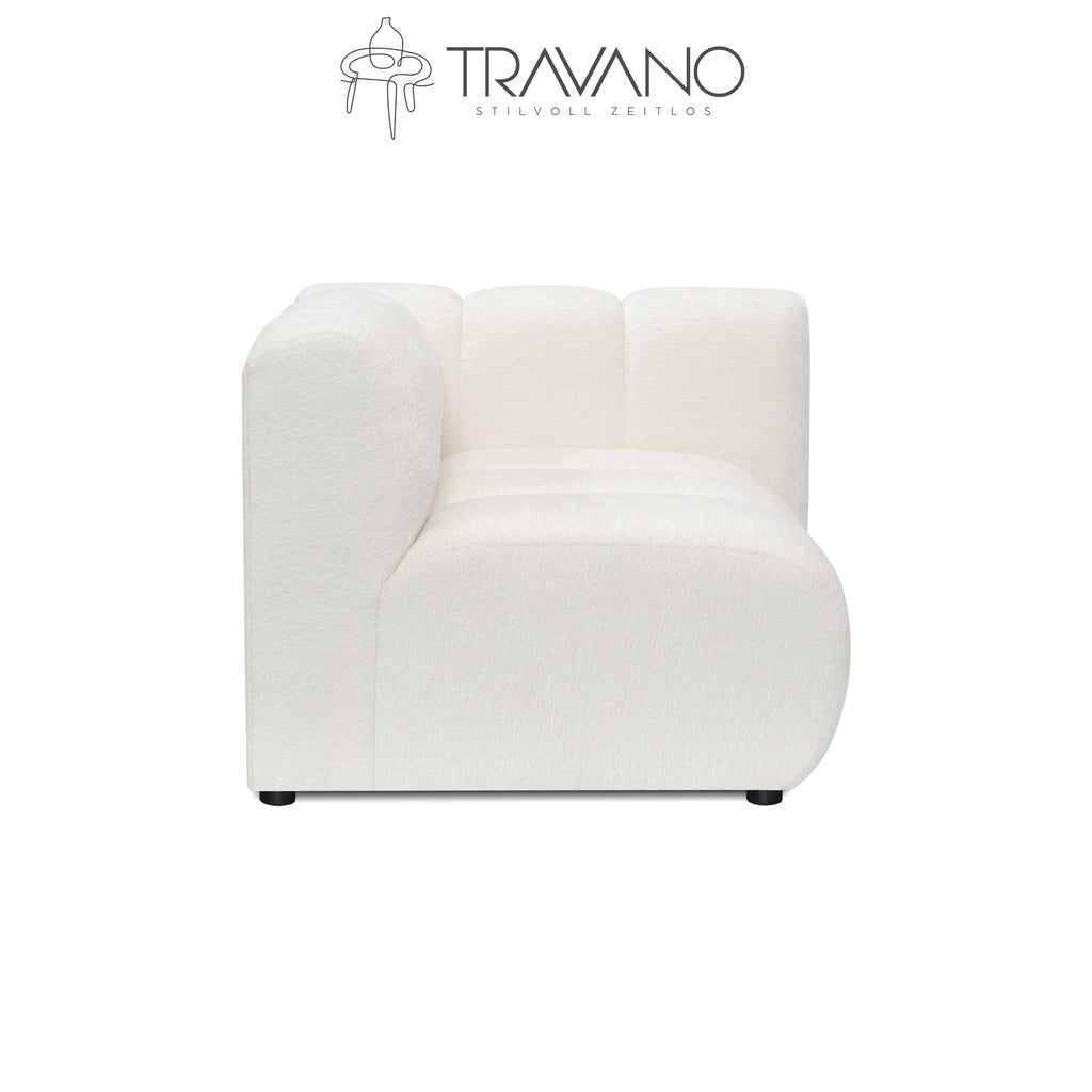 Gerades rechtes Element für das modulare Sofa Gerard