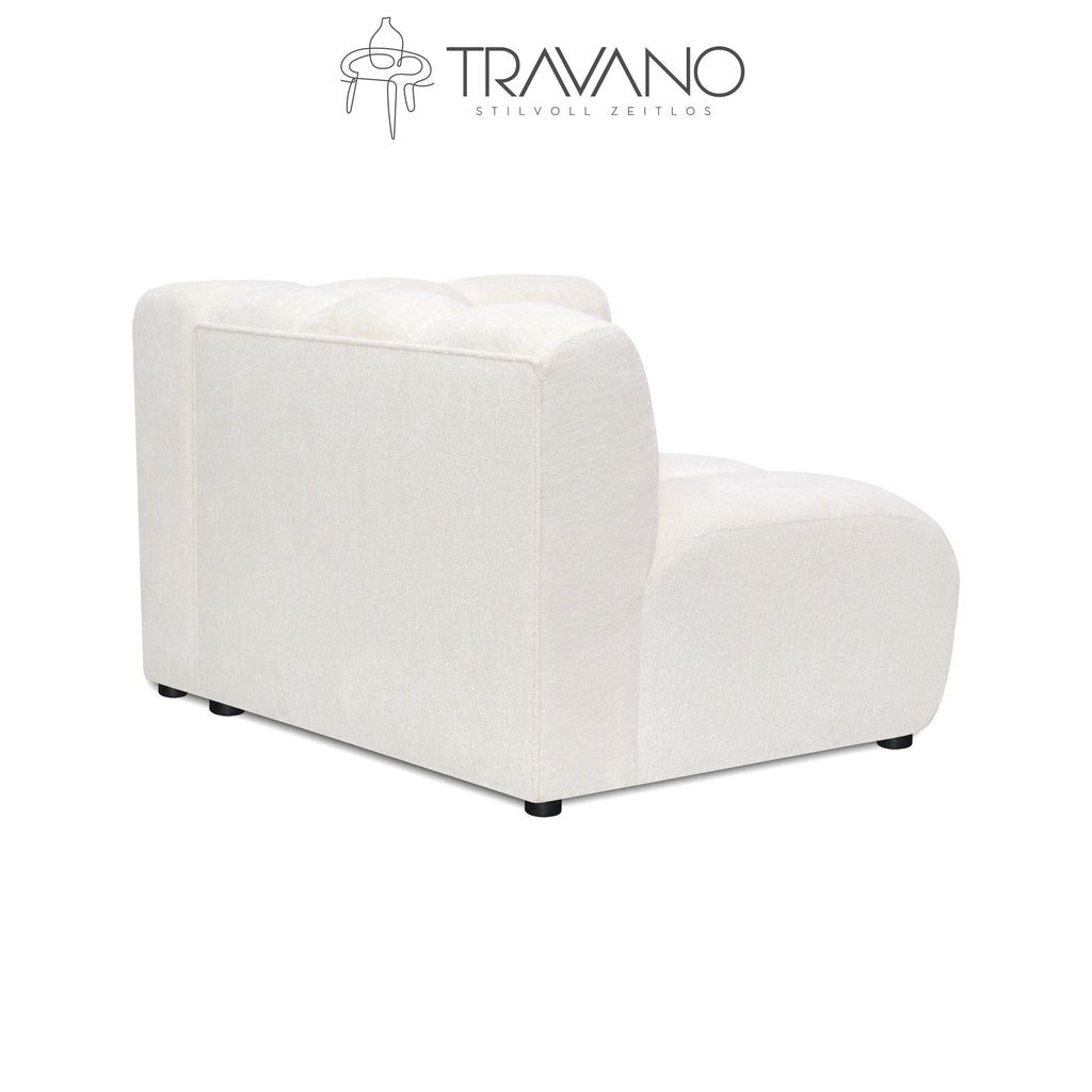 Gerades rechtes Element für das modulare Sofa Gerard