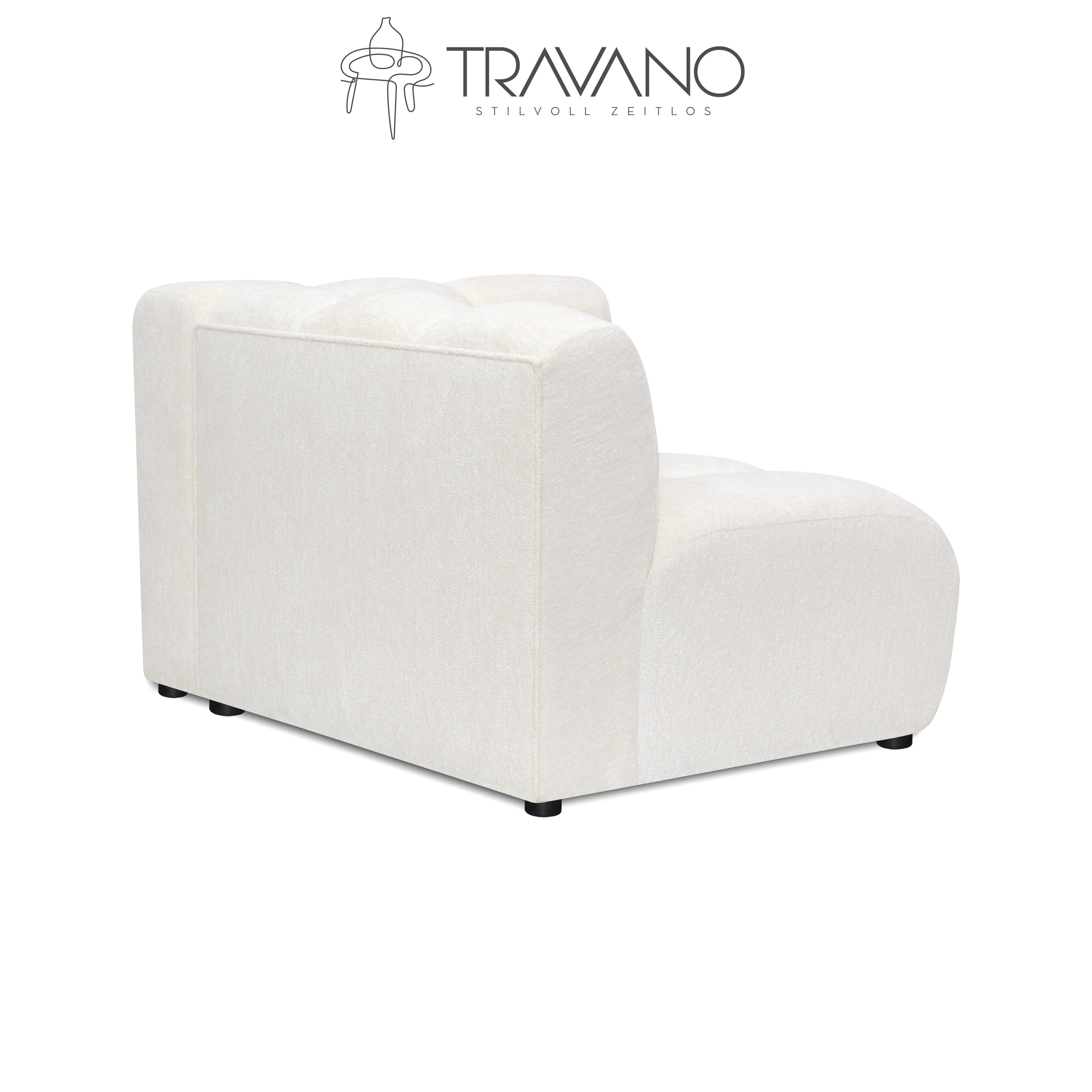 Gerades rechtes Element für das modulare Sofa Gerard