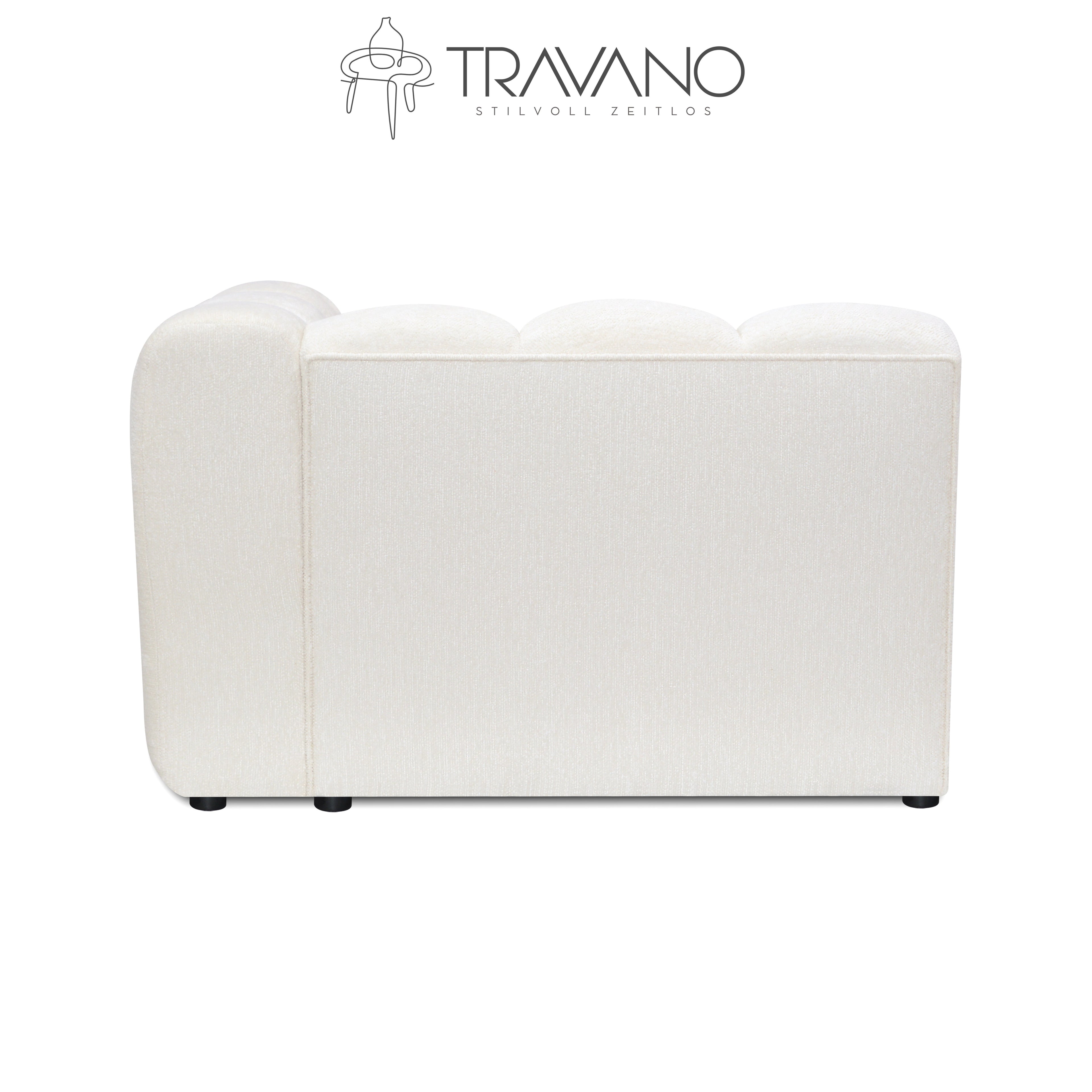 Gerades rechtes Element für das modulare Sofa Gerard