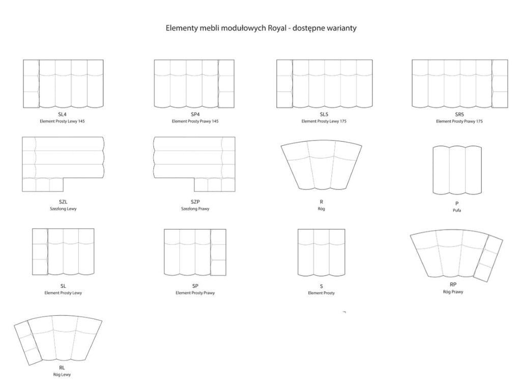 Linke Ottomane Royal