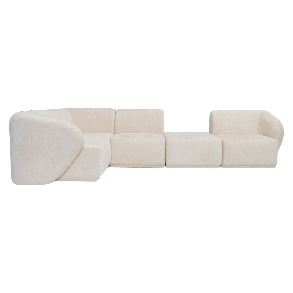 Modulares Sofa Lotario SL+R+S+P+SP