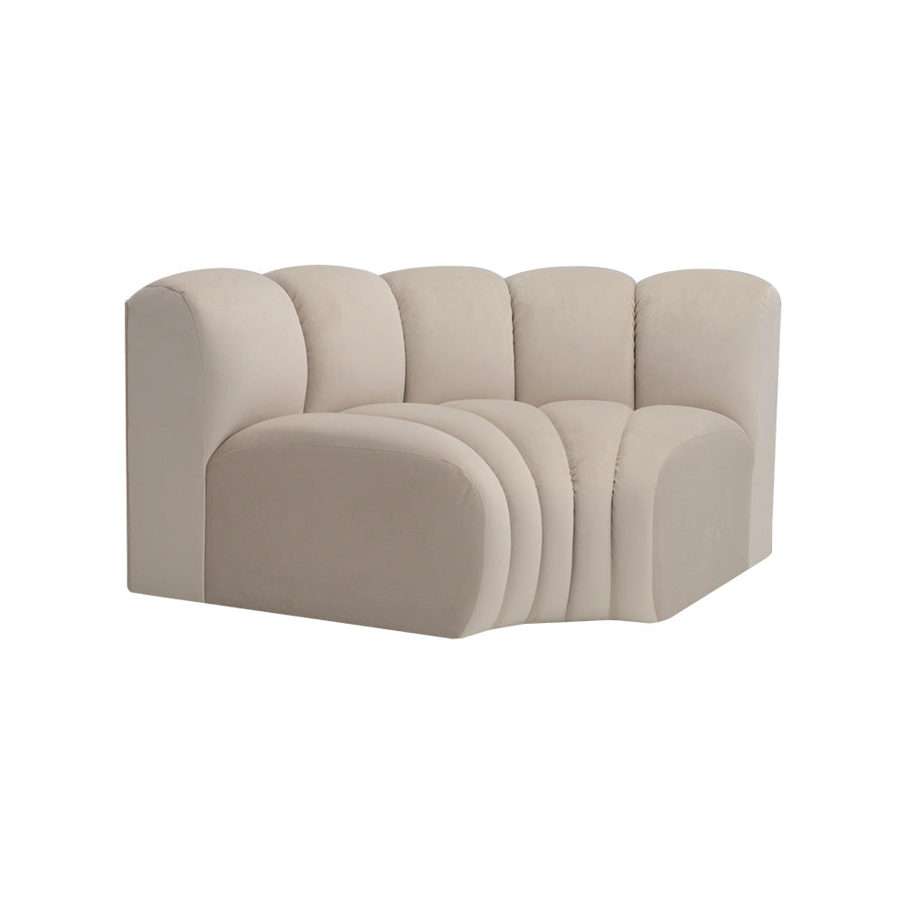 Schlanke Ecke für das Grand-Modulsofa