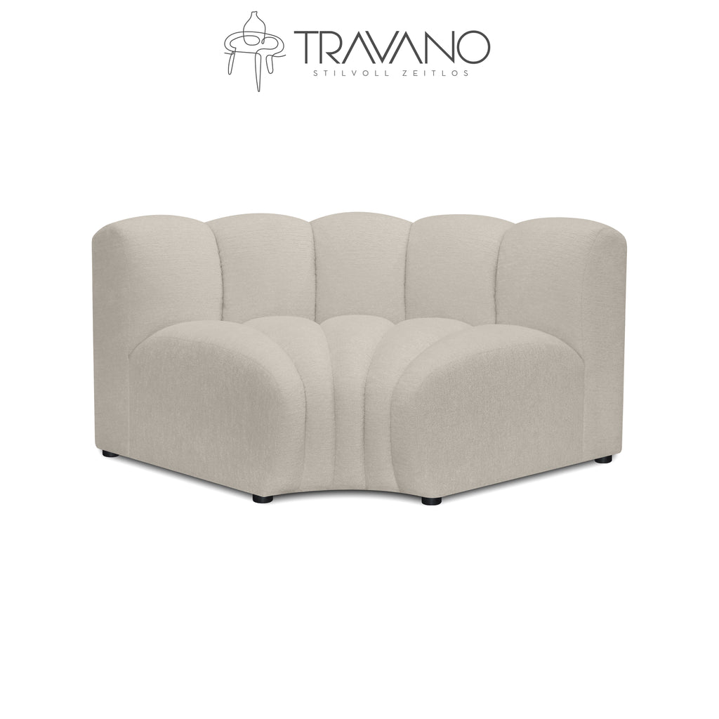 Schlankes Ecksofa für das Gerard-Modulsofa