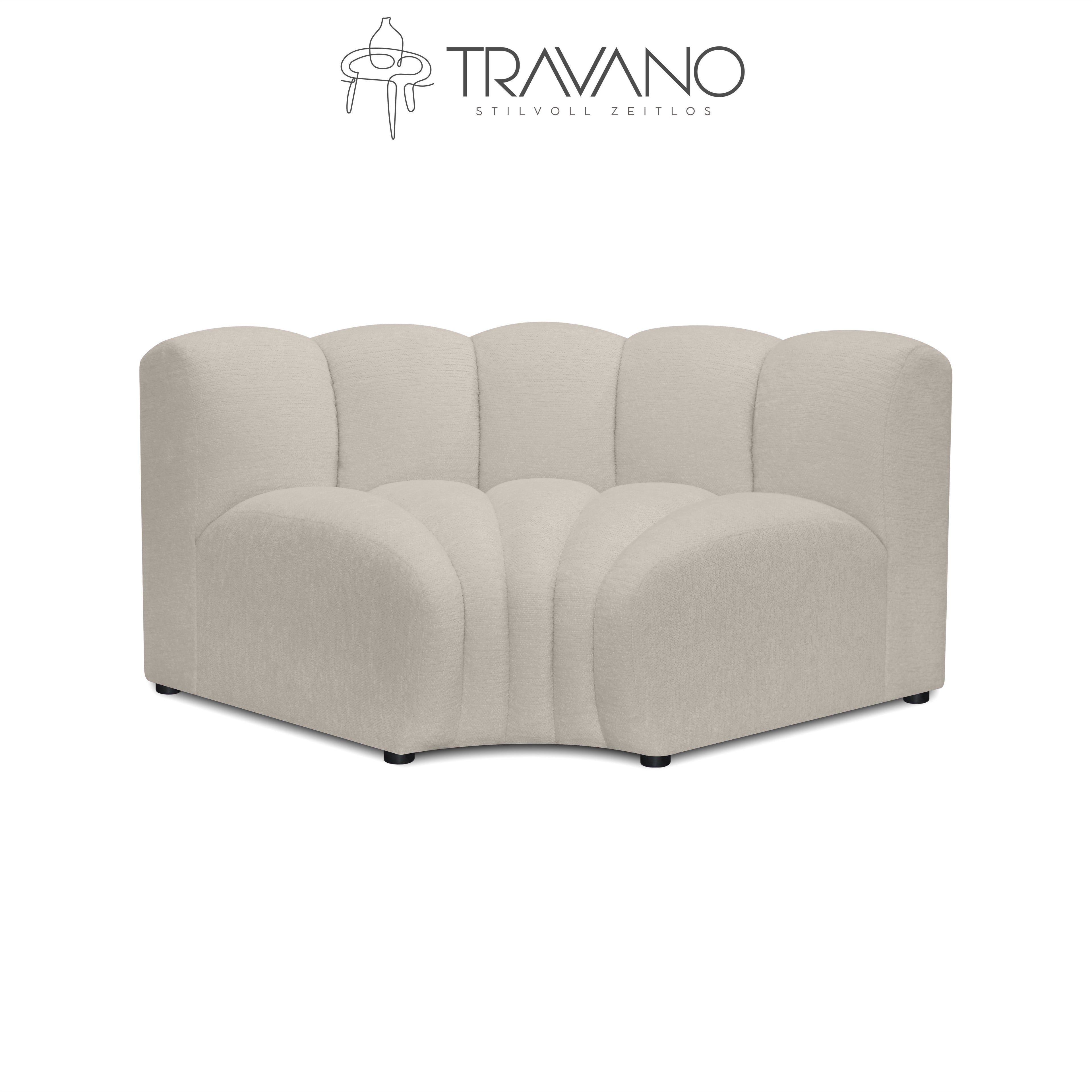 Schlankes Ecksofa für das Gerard-Modulsofa