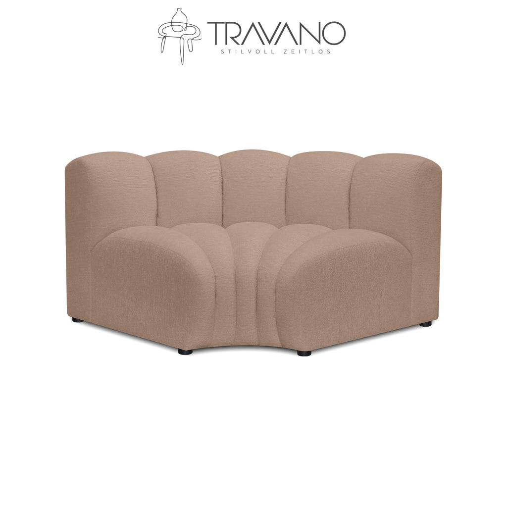 Schlankes Ecksofa für das Gerard-Modulsofa