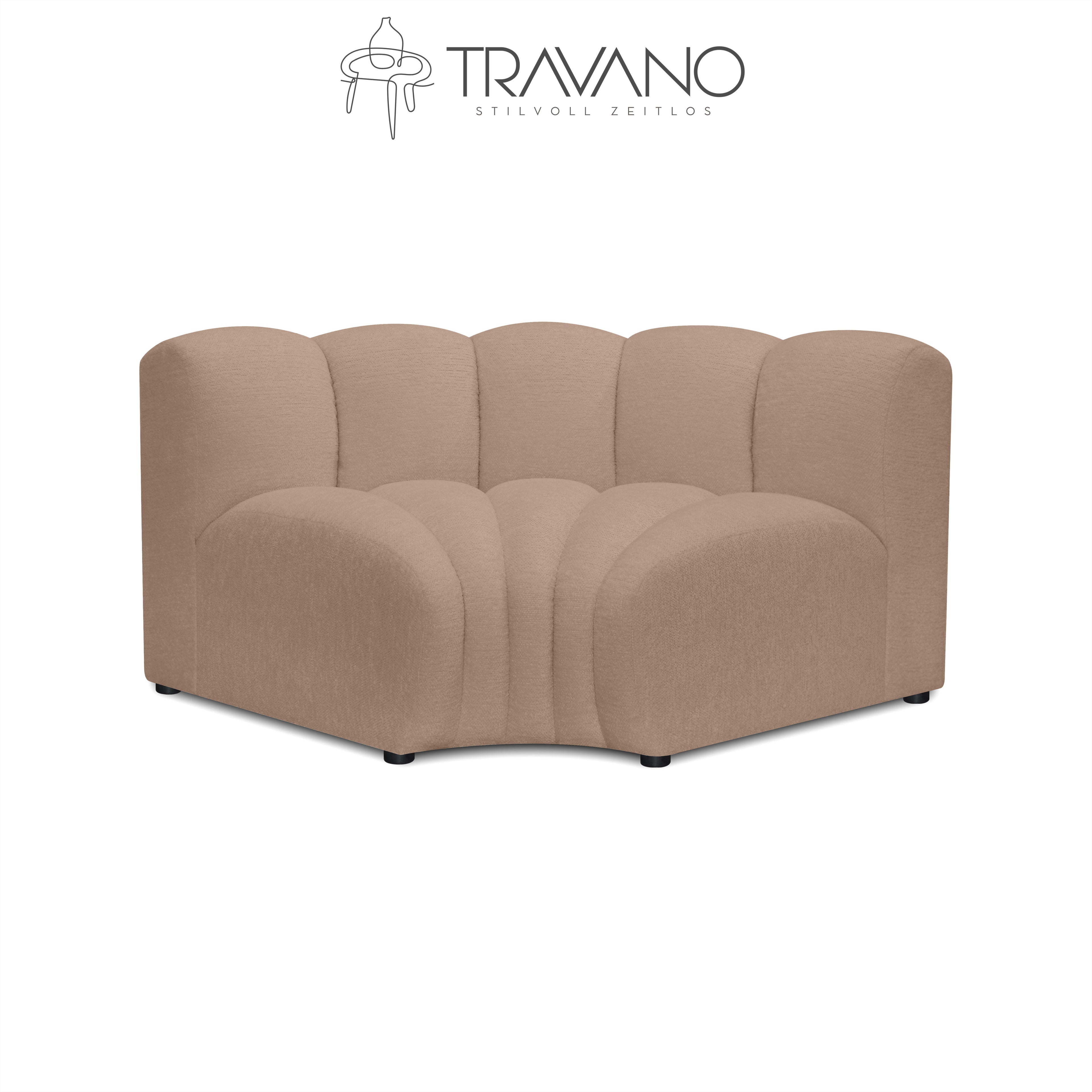 Schlankes Ecksofa für das Gerard-Modulsofa