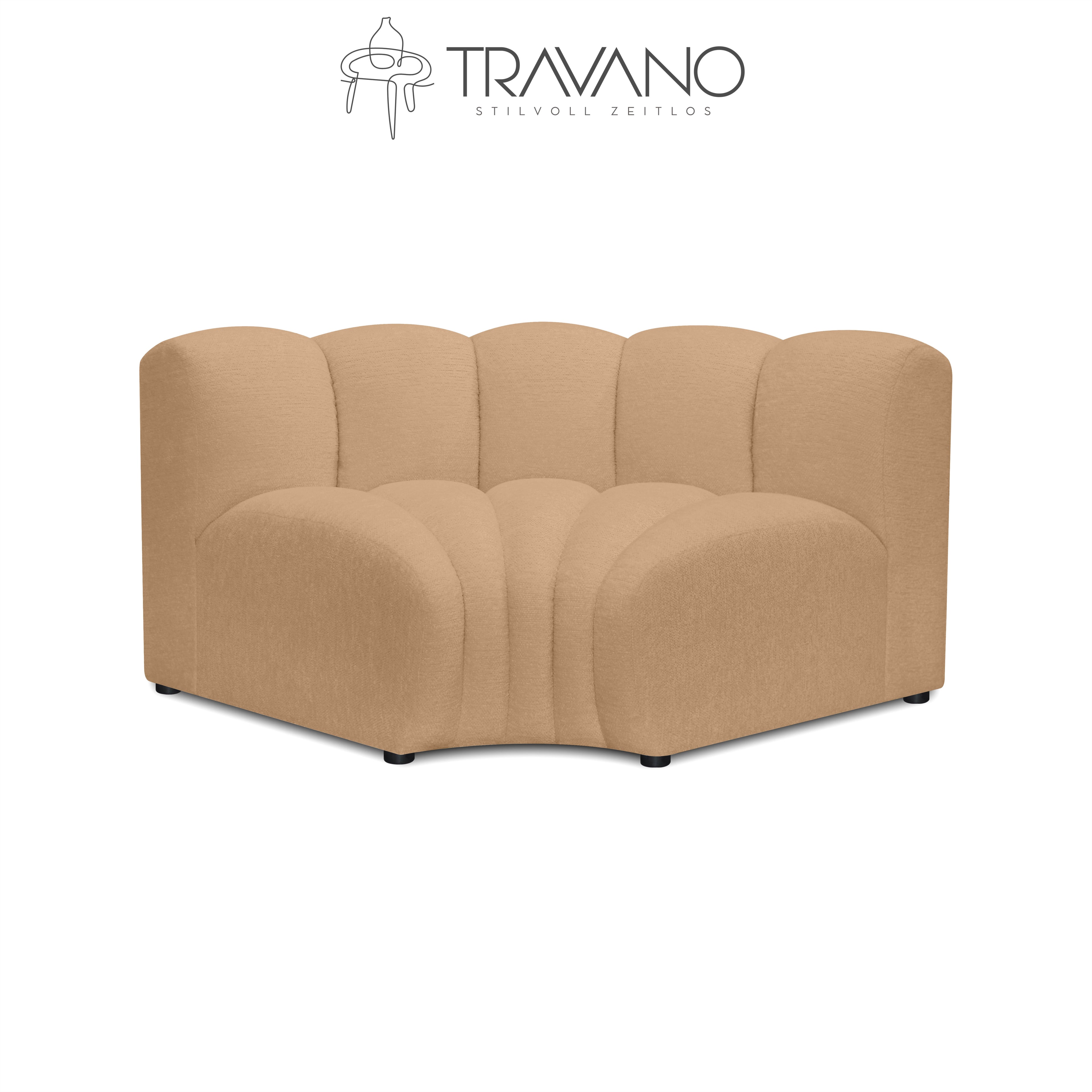 Schlankes Ecksofa für das Gerard-Modulsofa