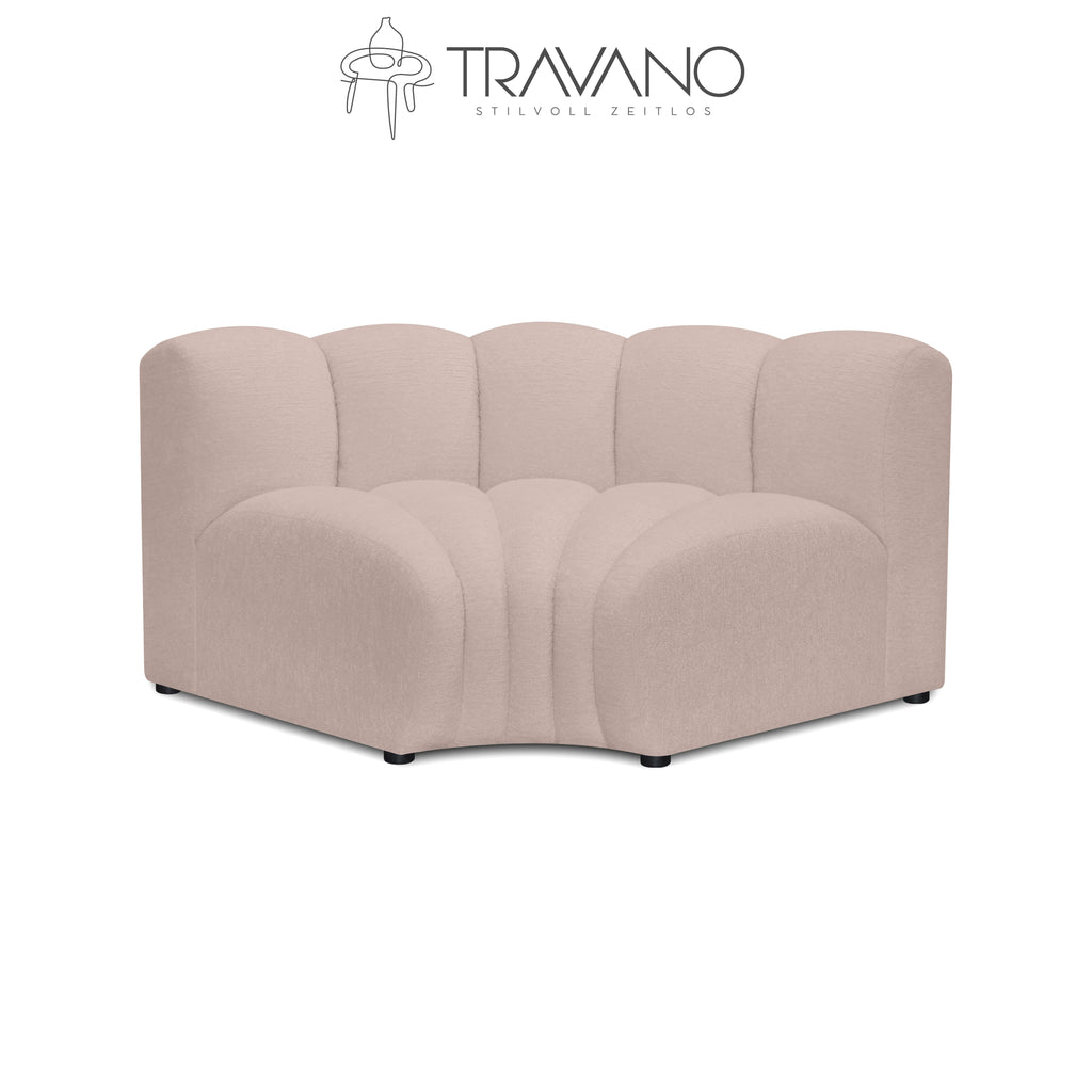 Schlankes Ecksofa für das Gerard-Modulsofa