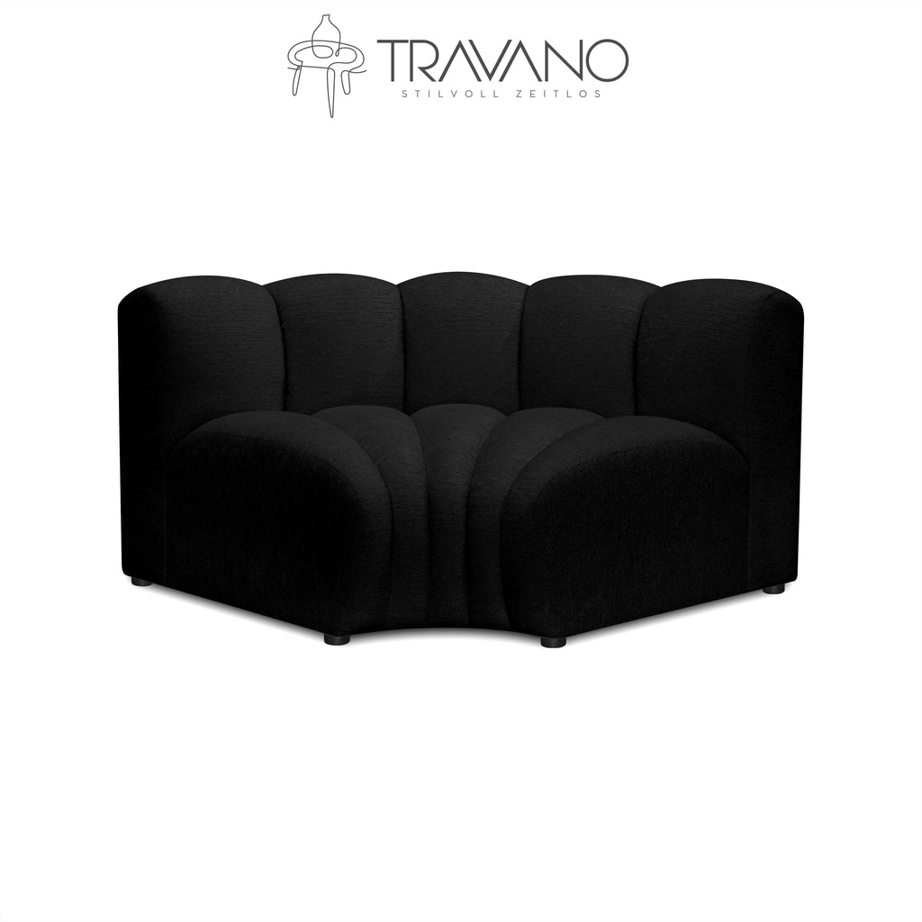 Schlankes Ecksofa für das Gerard-Modulsofa