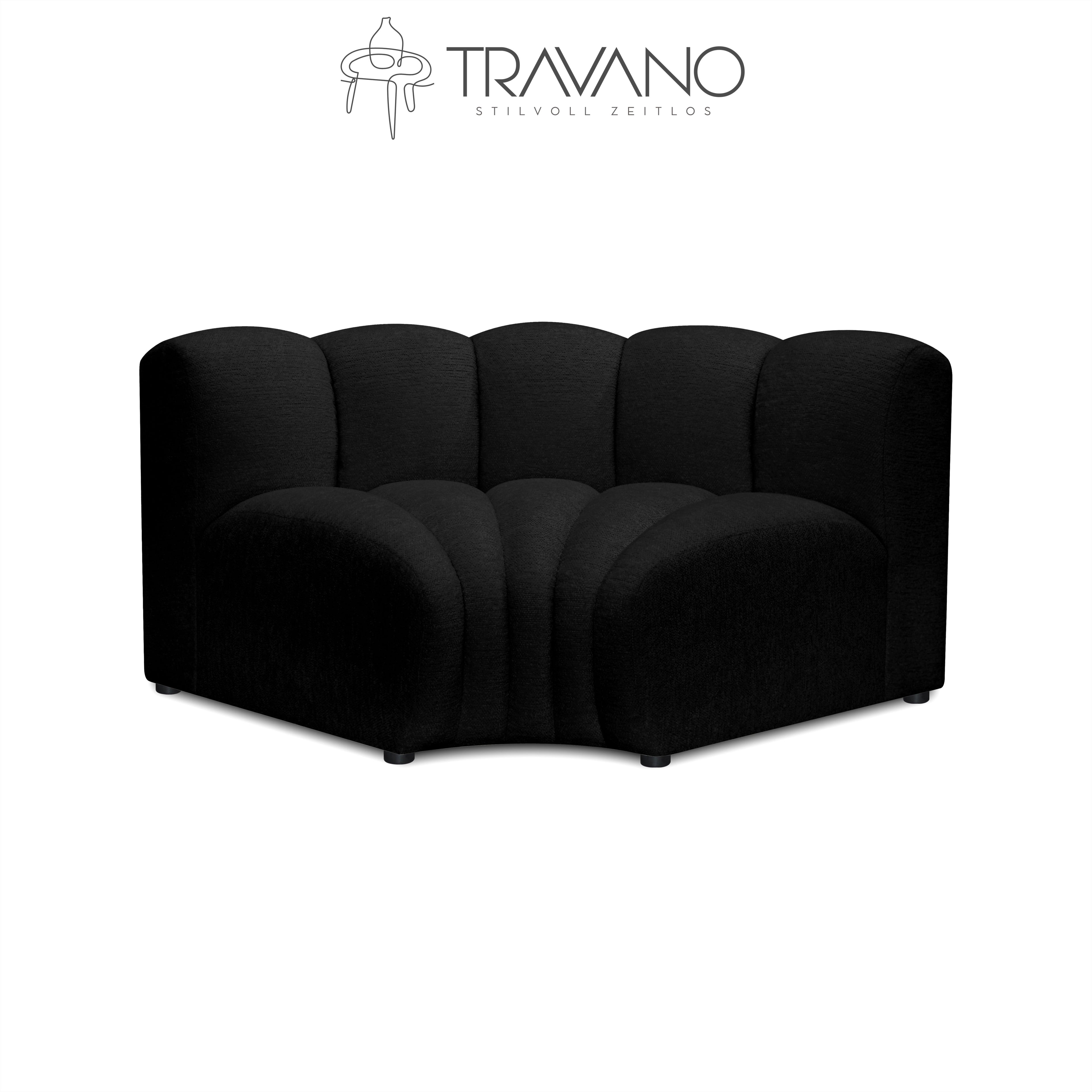 Schlankes Ecksofa für das Gerard-Modulsofa