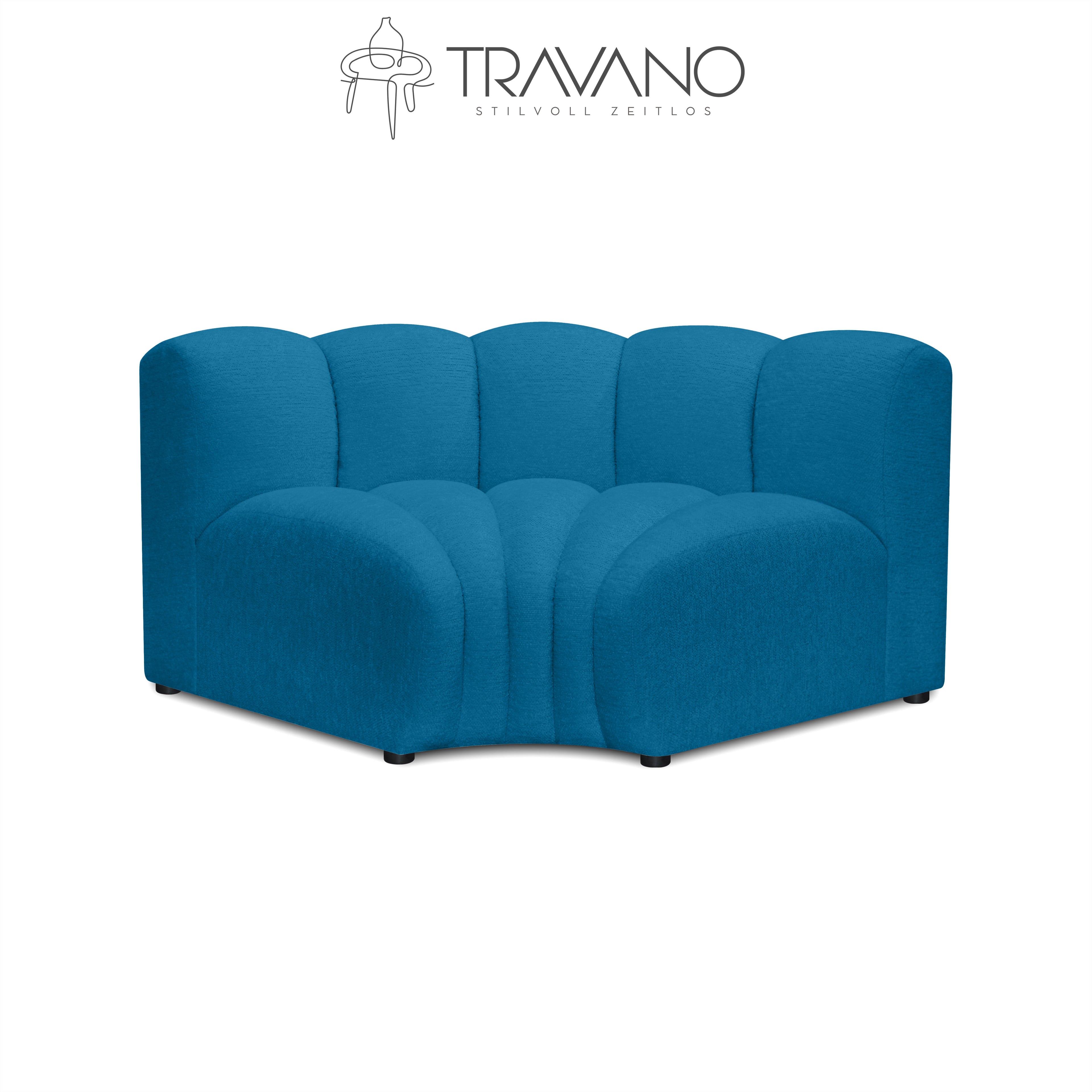 Schlankes Ecksofa für das Gerard-Modulsofa