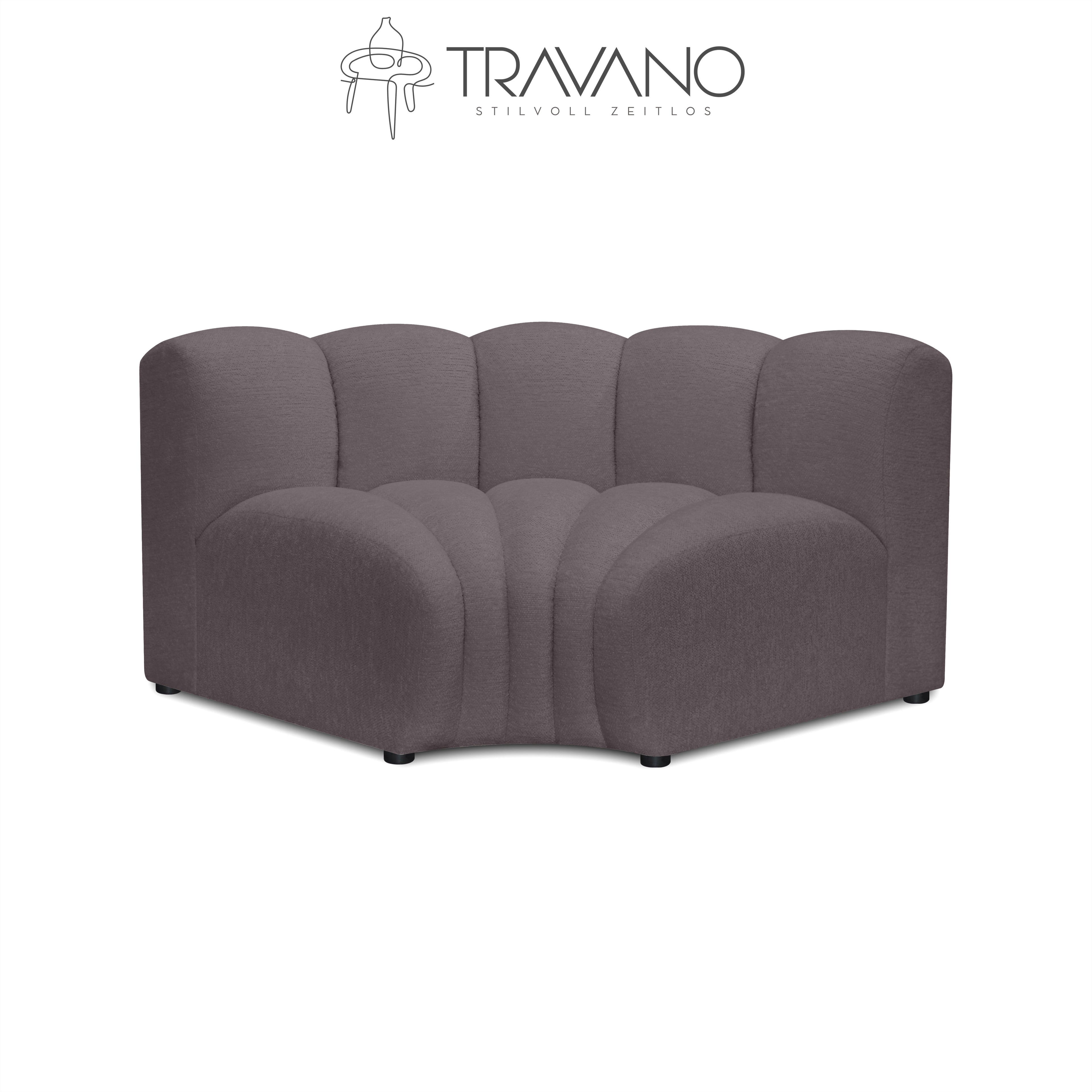 Schlankes Ecksofa für das Gerard-Modulsofa