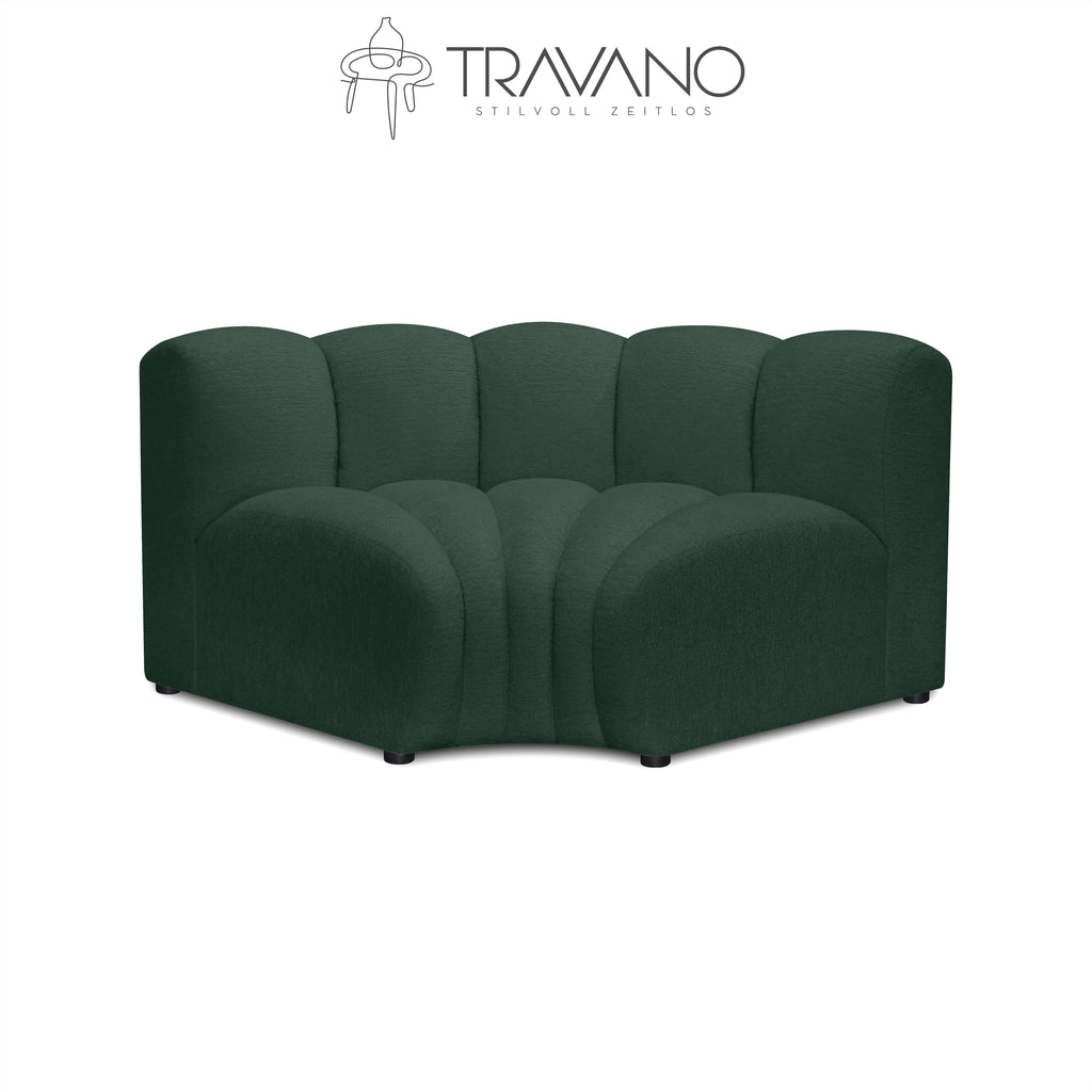 Schlankes Ecksofa für das Gerard-Modulsofa