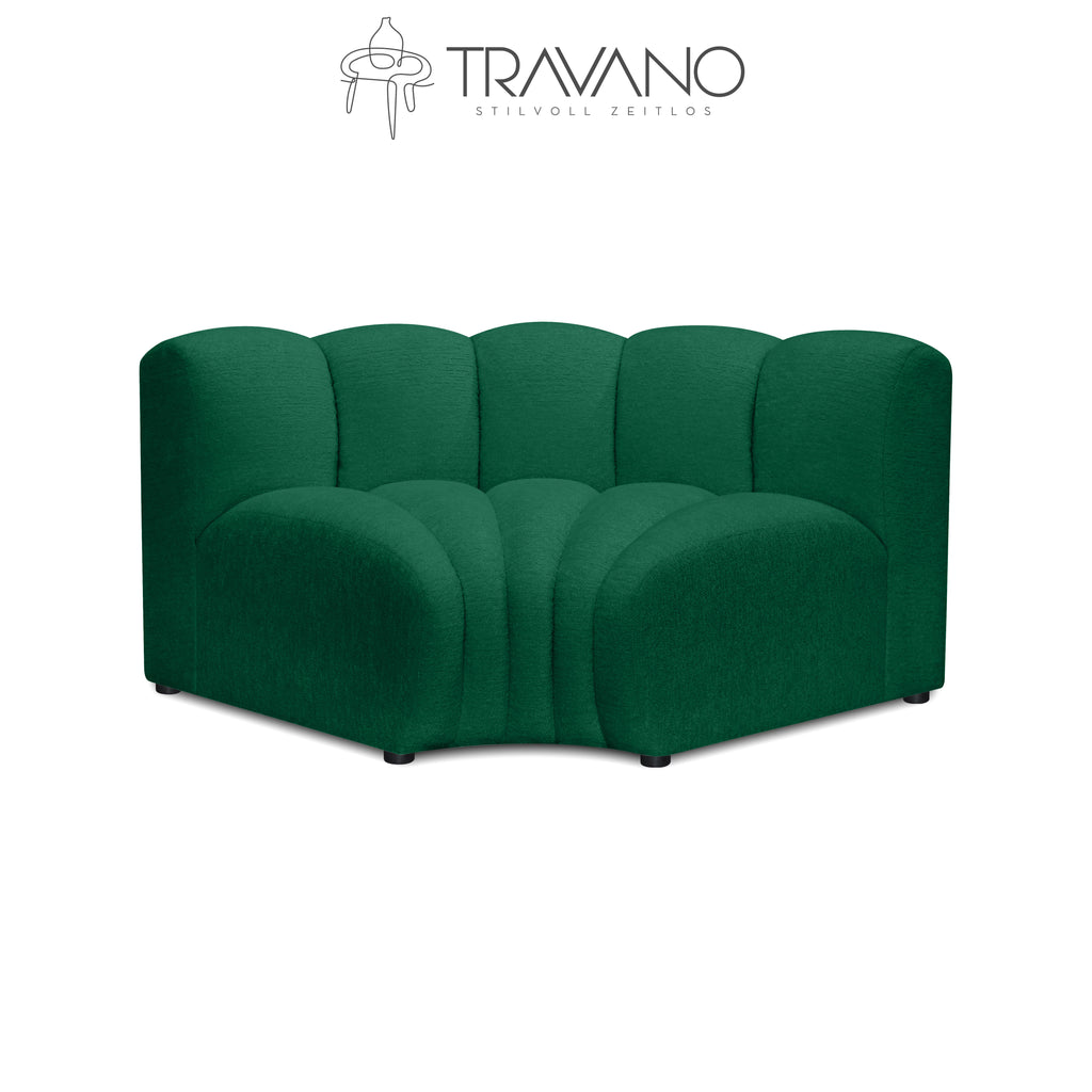 Schlankes Ecksofa für das Gerard-Modulsofa