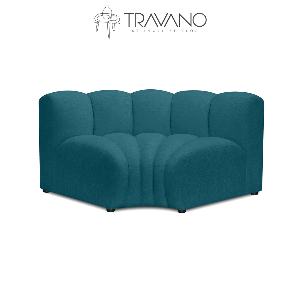 Schlankes Ecksofa für das Gerard-Modulsofa