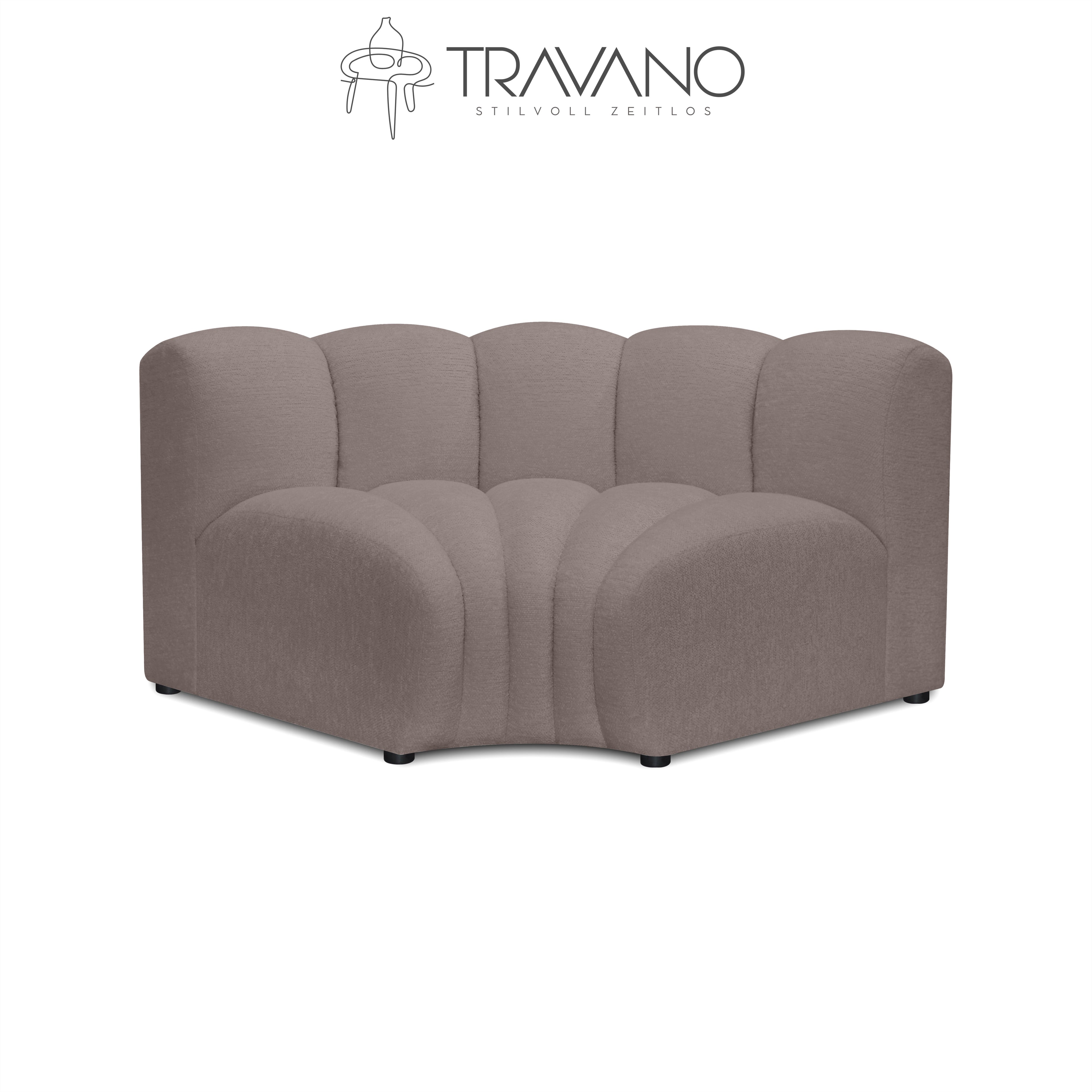 Schlankes Ecksofa für das Gerard-Modulsofa