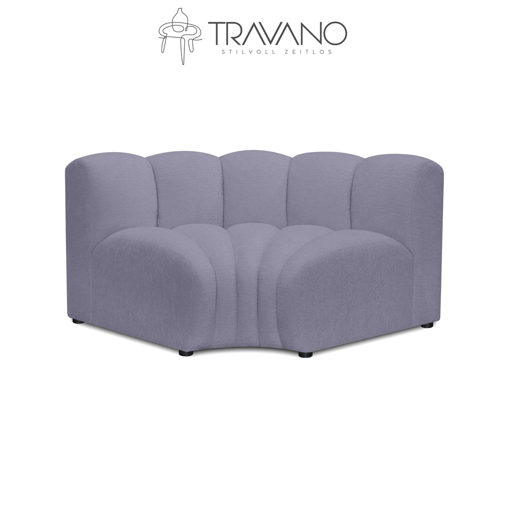 Schlankes Ecksofa für das Gerard-Modulsofa