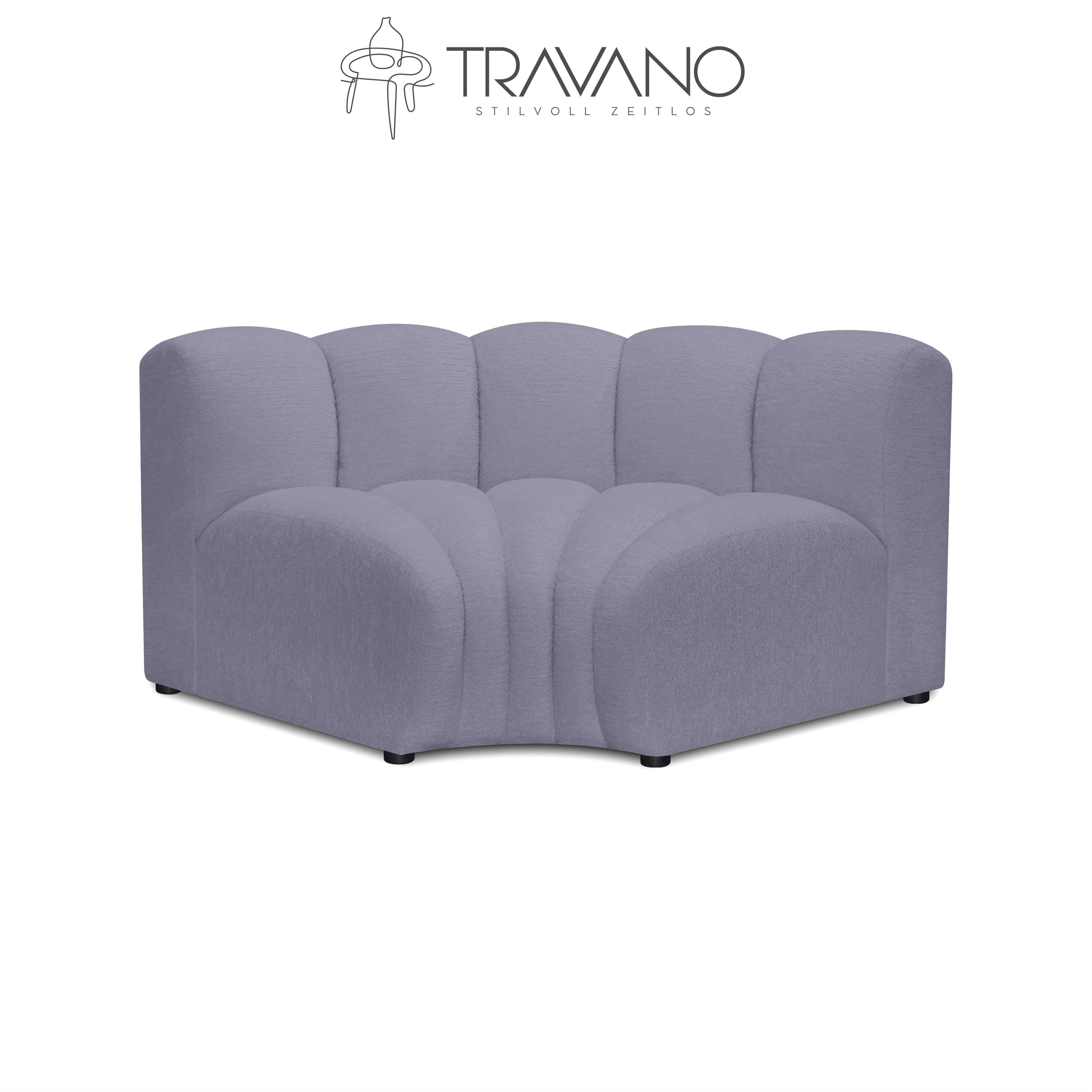 Schlankes Ecksofa für das Gerard-Modulsofa