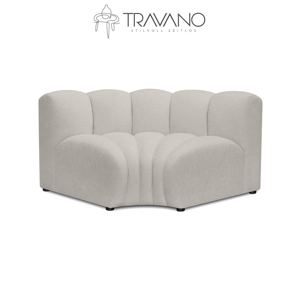 Schlankes Ecksofa für das Gerard-Modulsofa