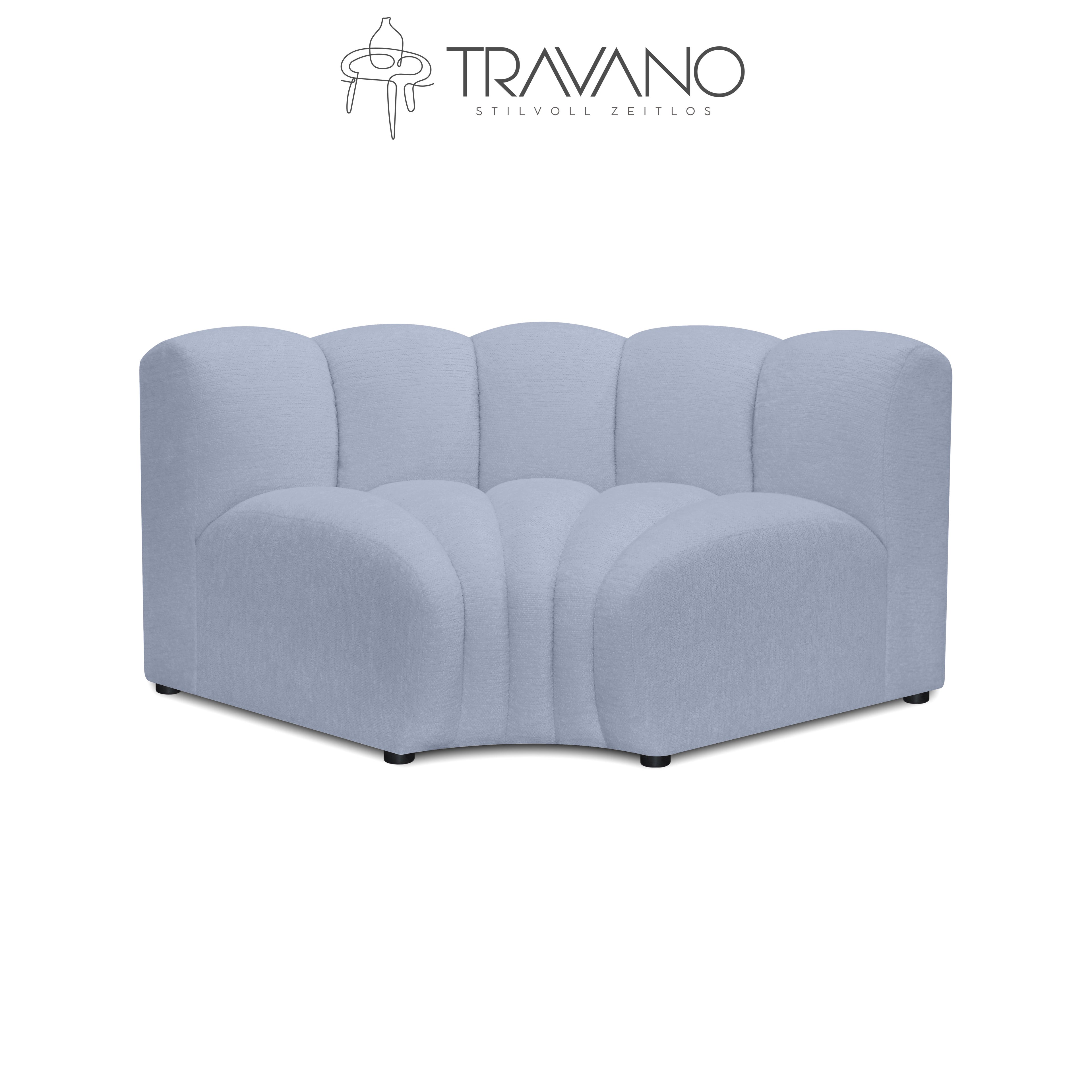 Schlankes Ecksofa für das Gerard-Modulsofa