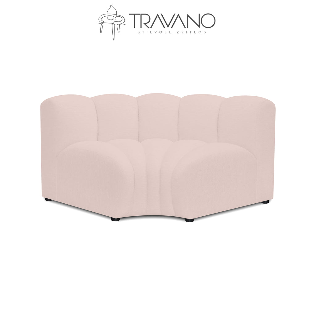 Schlankes Ecksofa für das Gerard-Modulsofa