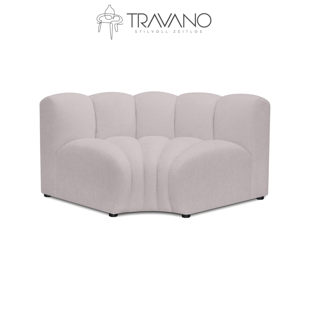 Schlankes Ecksofa für das Gerard-Modulsofa