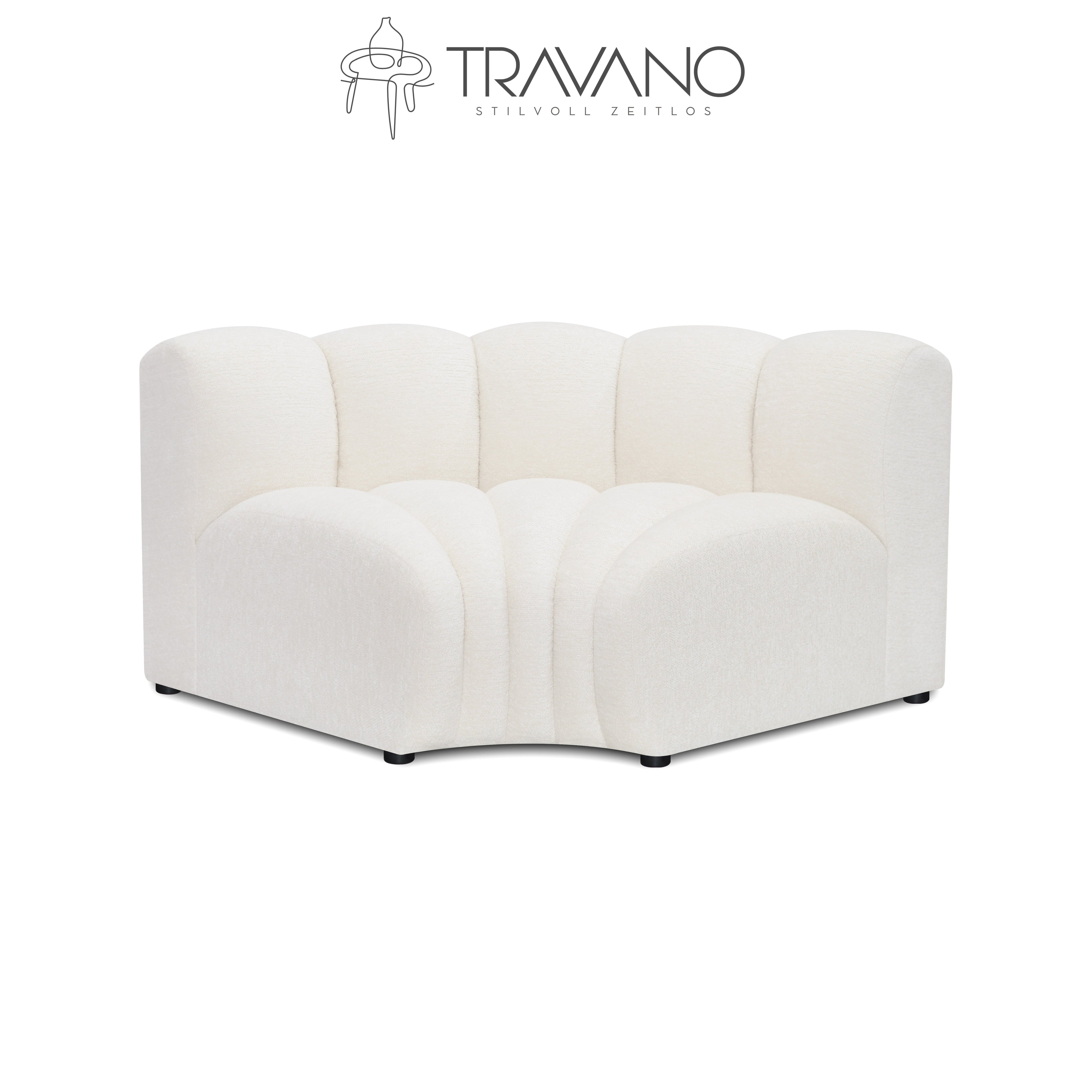 Schlankes Ecksofa für das Gerard-Modulsofa