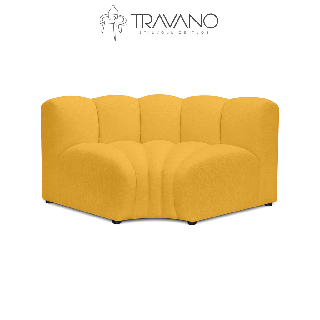 Schlankes Ecksofa für das Gerard-Modulsofa