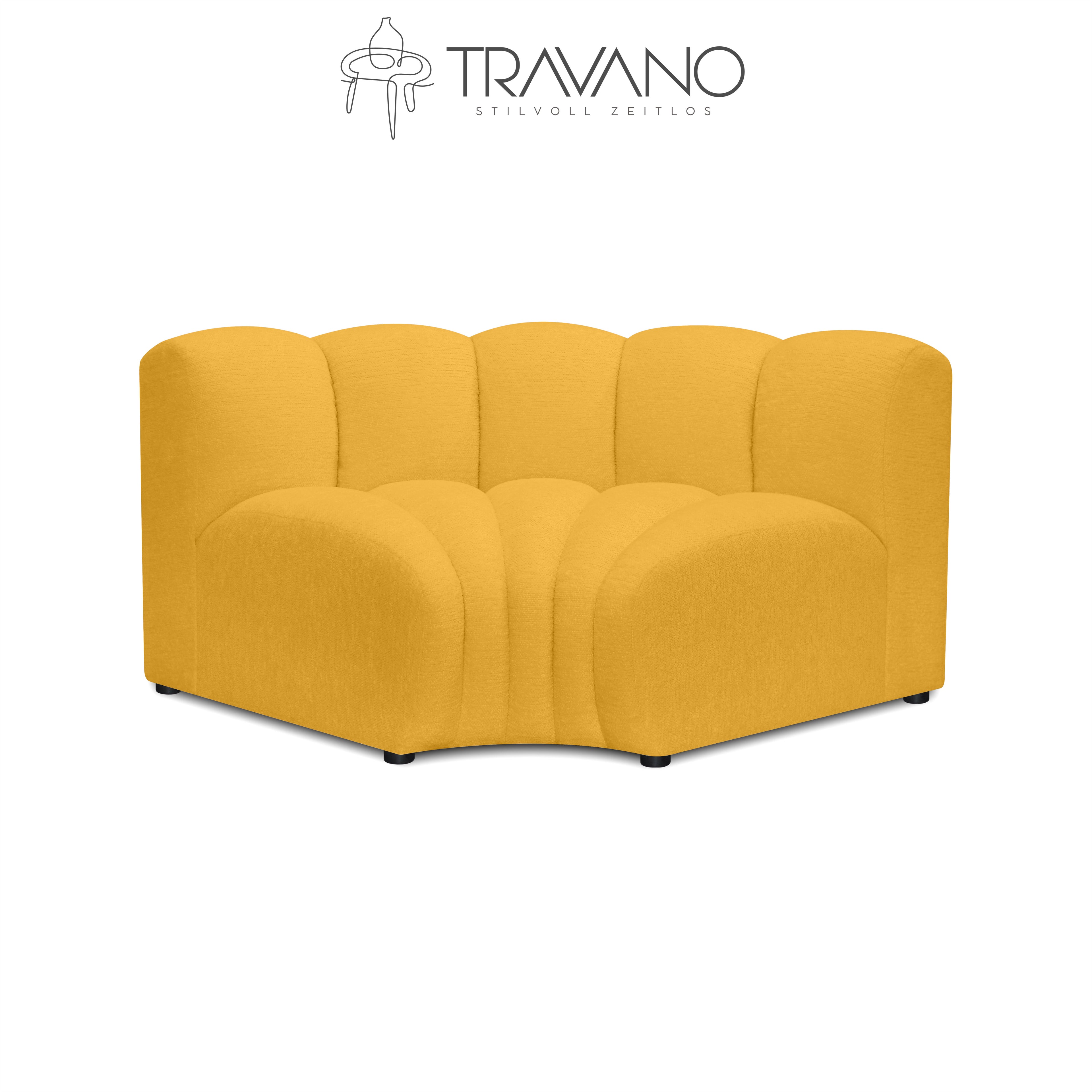 Schlankes Ecksofa für das Gerard-Modulsofa