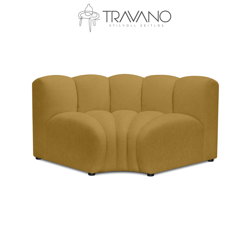 Schlankes Ecksofa für das Gerard-Modulsofa