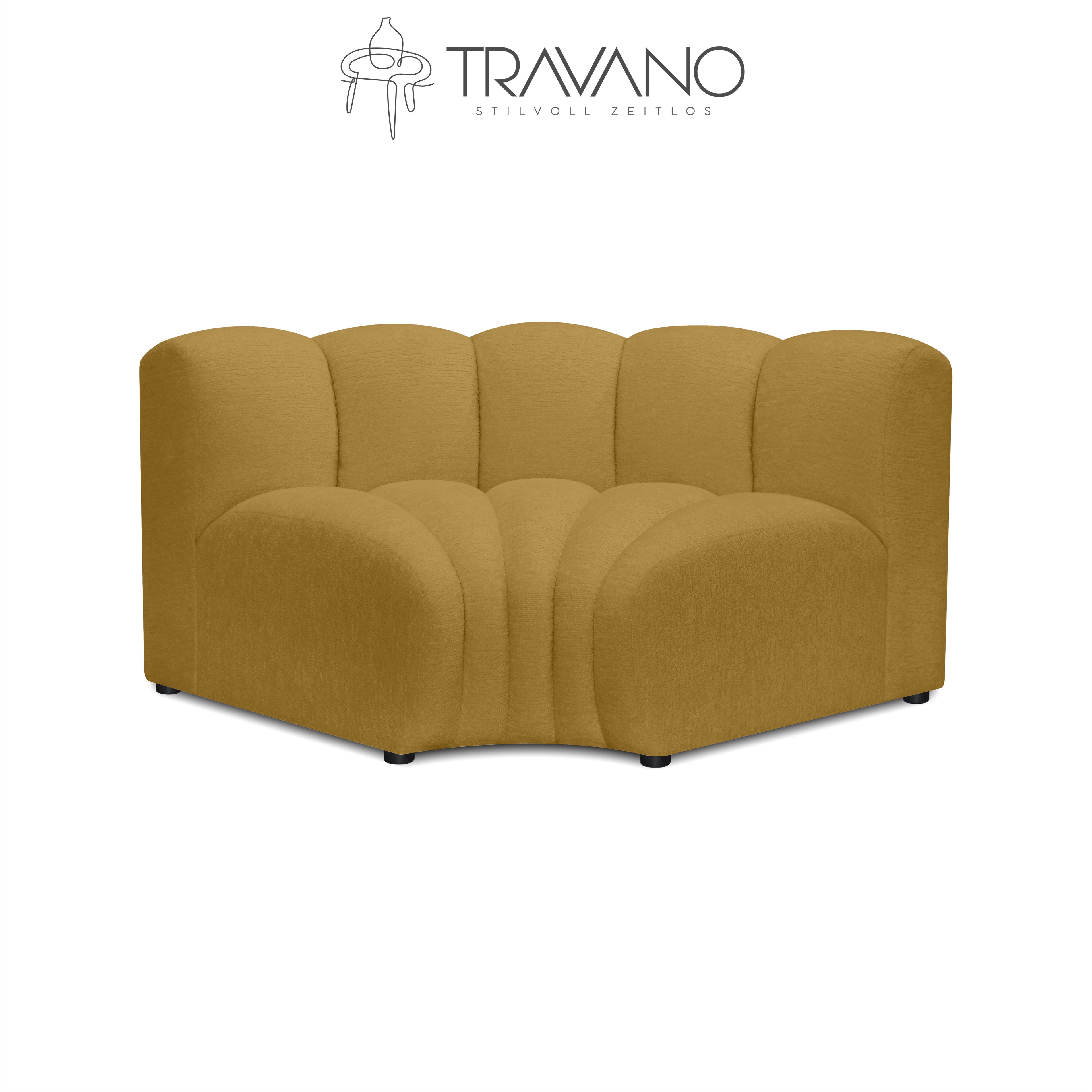 Schlankes Ecksofa für das Gerard-Modulsofa