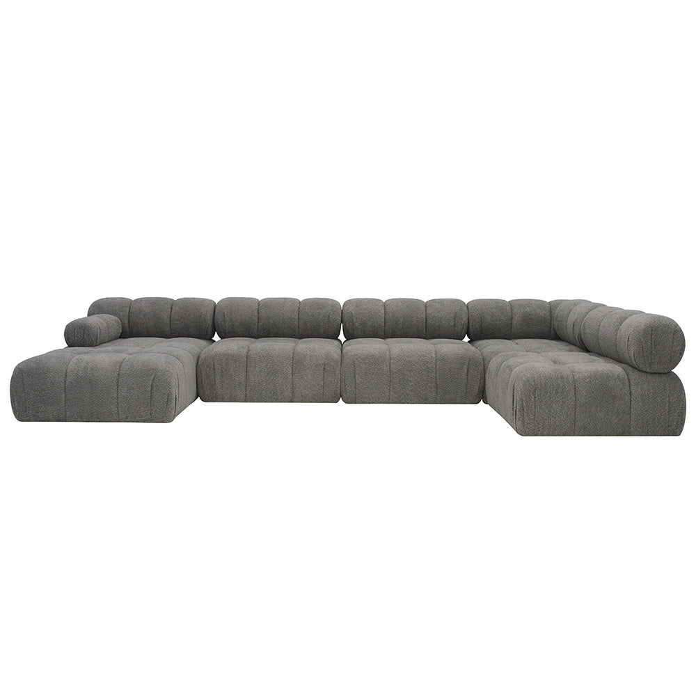 Modulares Sofa Selia SZL+S+S+R+S