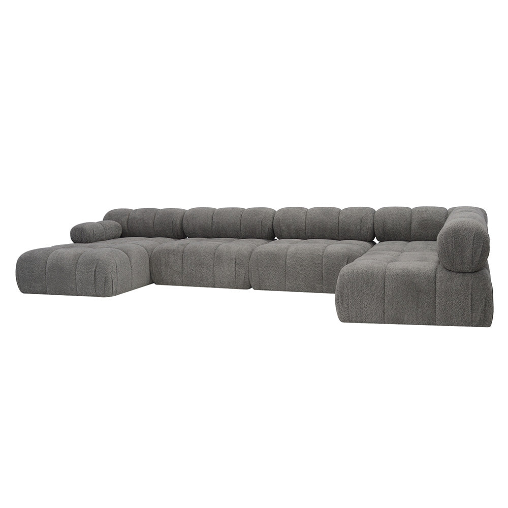 Modulares Sofa Selia SZL+S+S+R+S