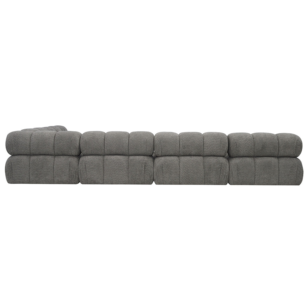 Modulares Sofa Selia SZL+S+S+R+S
