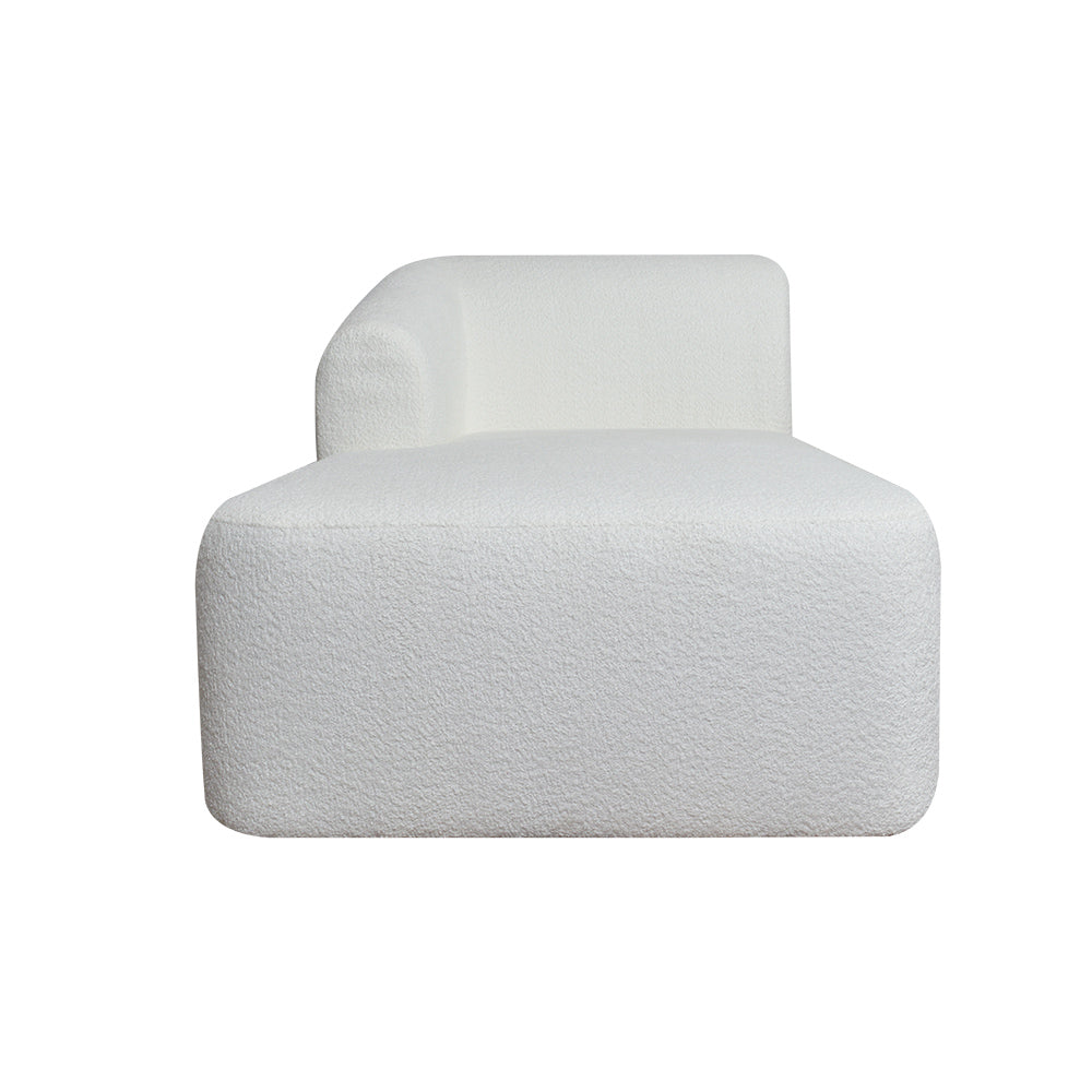 Weiche Chaiselongue links